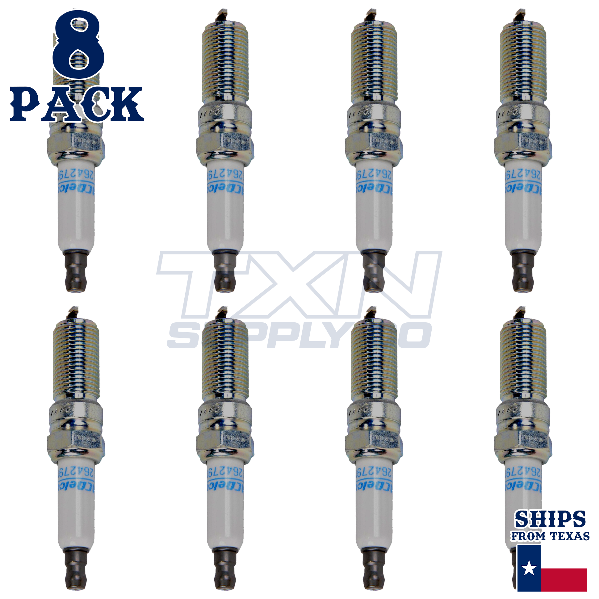 ACDelco 41-118 Spark Plugs 8 Pack - Image 1