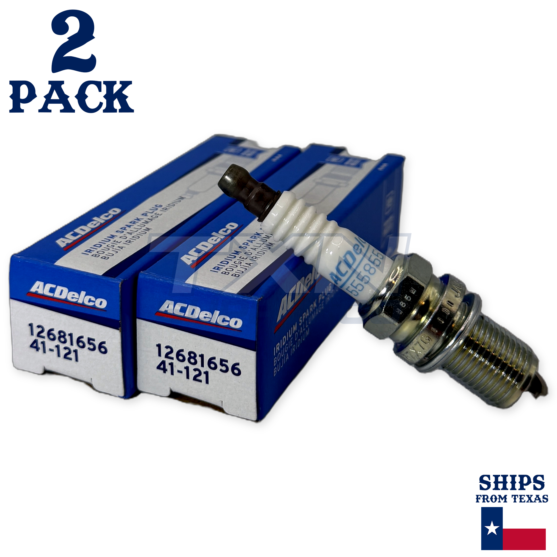 ACDelco 41-121 Spark Plugs 2 Pack - Image 1