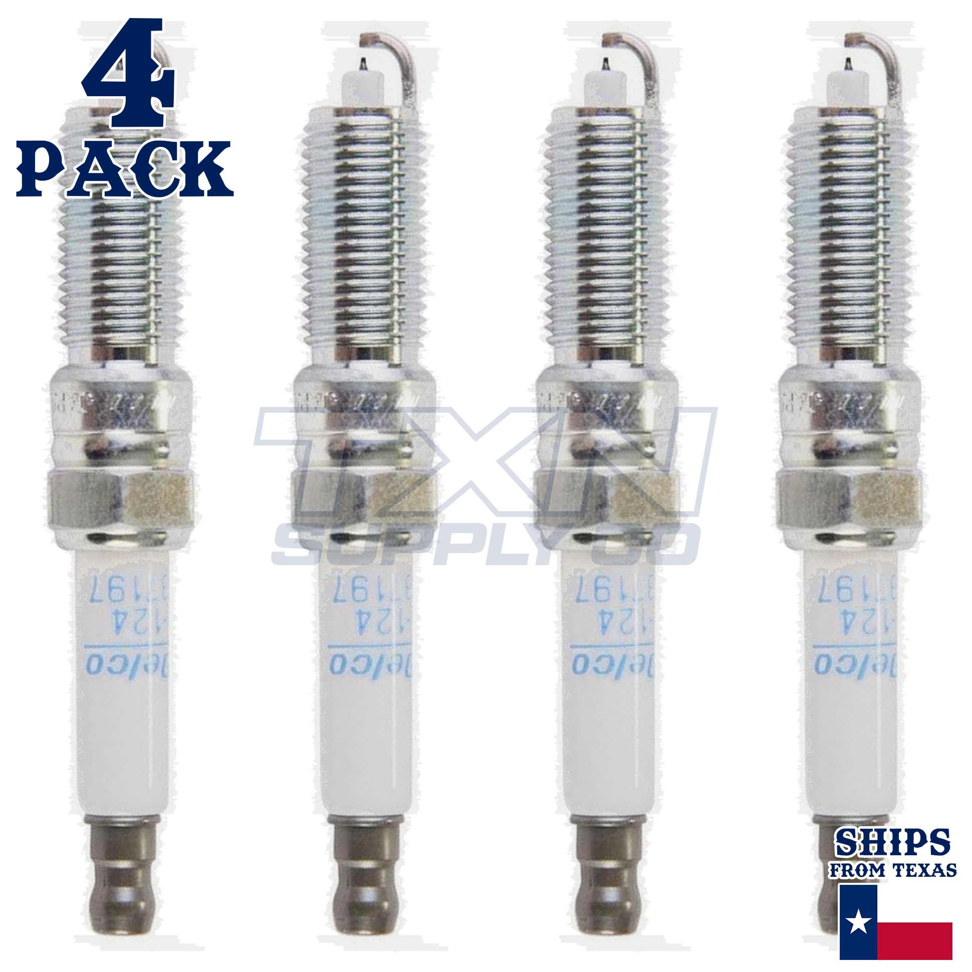 2016-2022 Chevrolet Spark 1.4L ACDelco Iridium Spark Plugs - 4 Pack