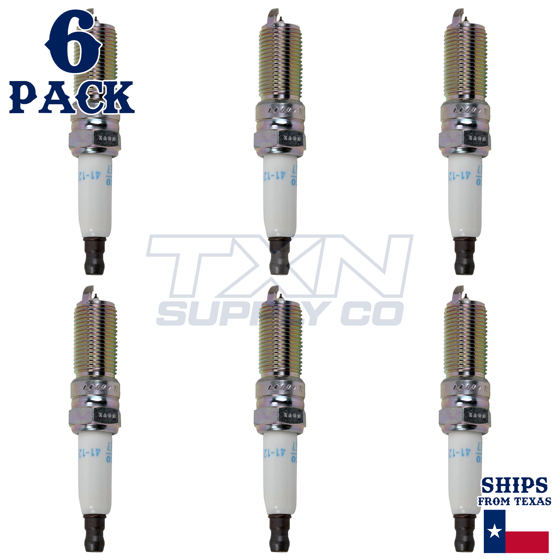 ACDelco 41-125 Spark Plugs 6 Pack - Image 1