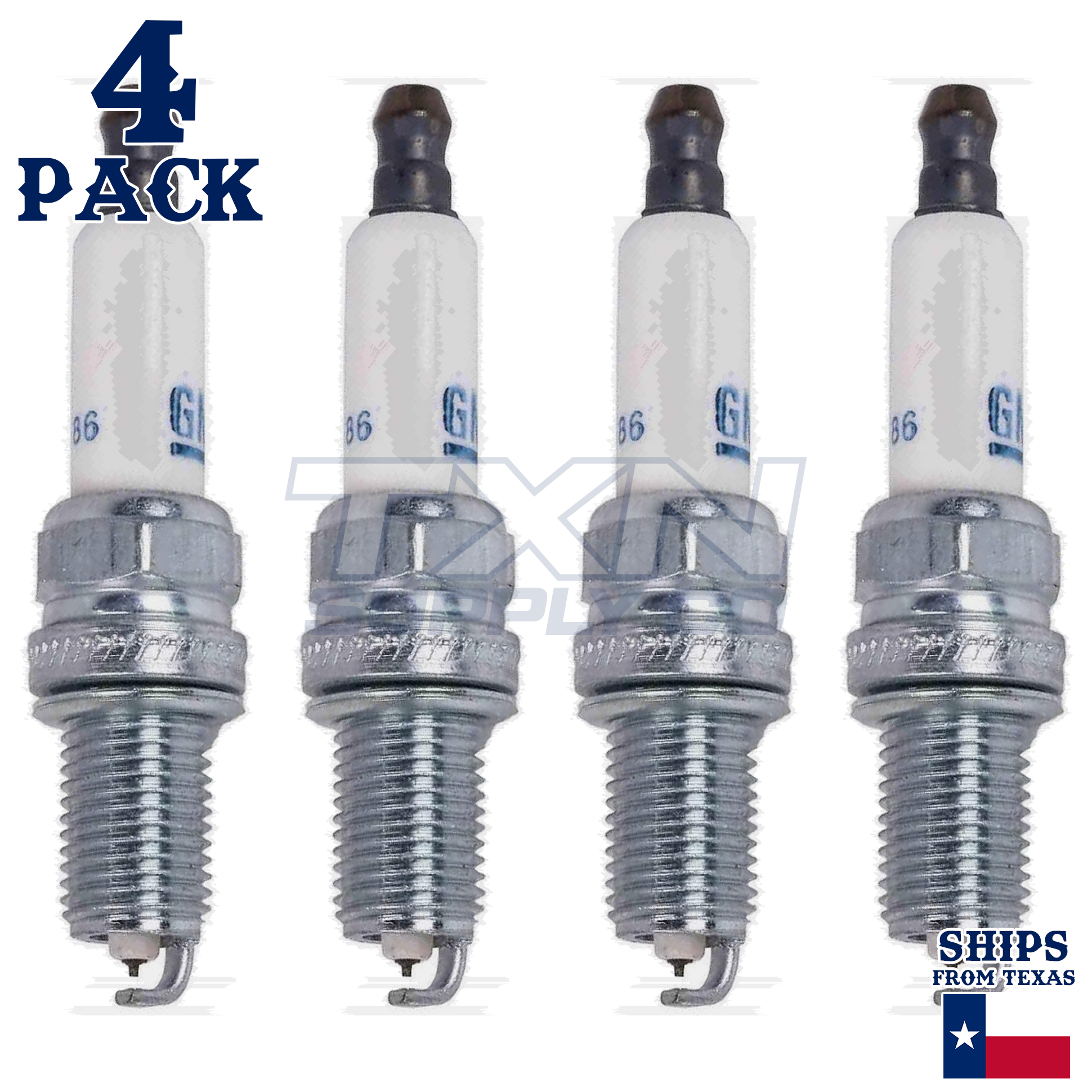 2013-2015 Chevrolet Spark 1.2L ACDelco Iridium Spark Plugs - 4 Pack
