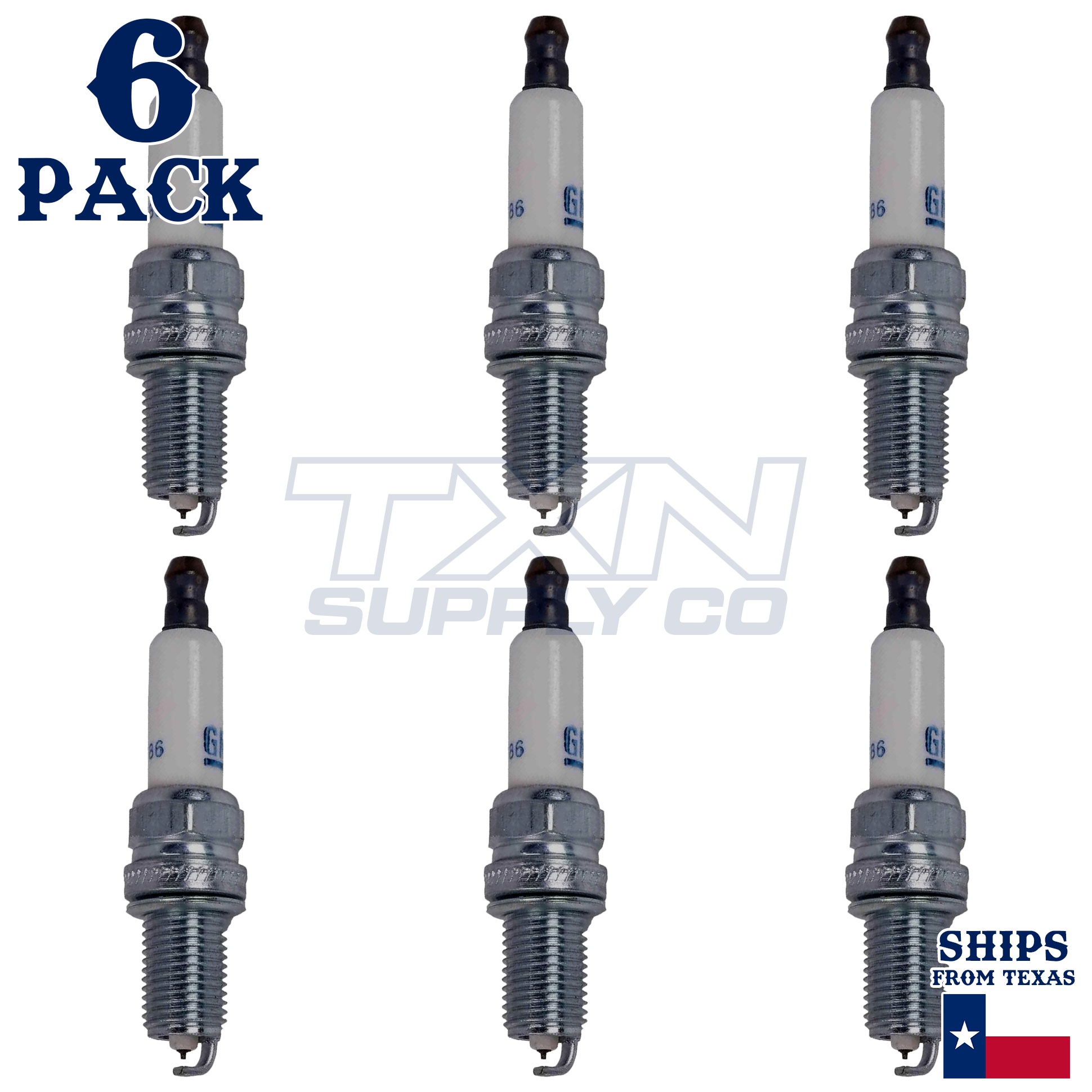 ACDelco 41-127 Spark Plugs 6 Pack - Image 1