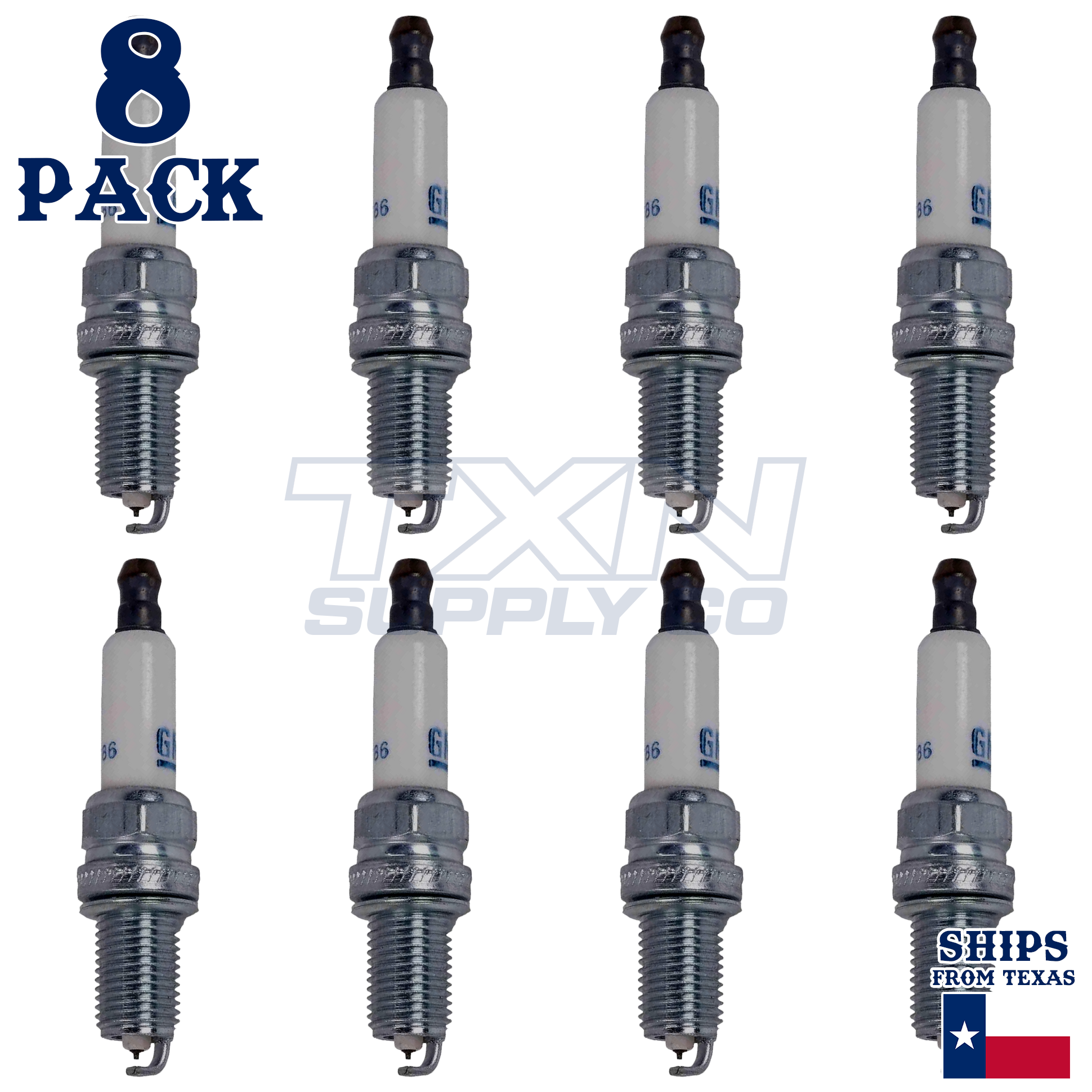 ACDelco 41-127 Spark Plugs 8 Pack - Image 1