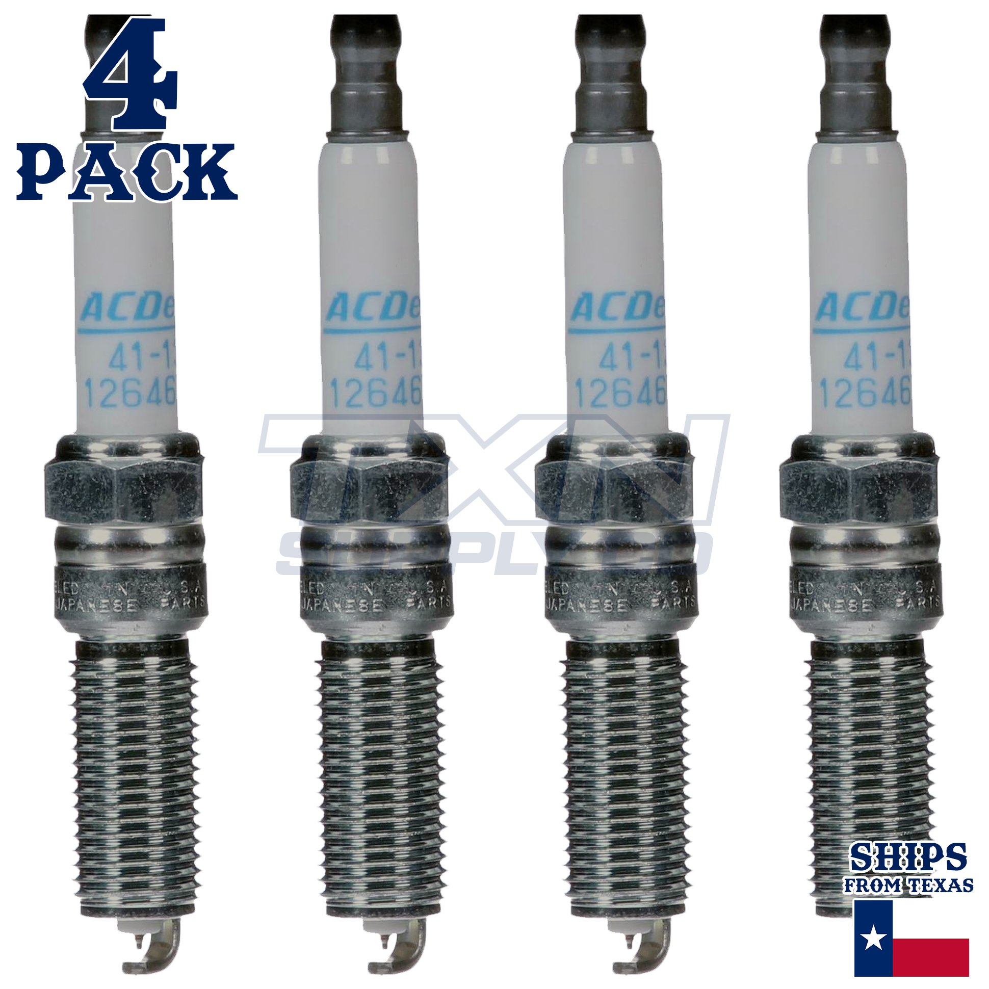 ACDelco 41-130 Spark Plugs 4 Pack - Image 1