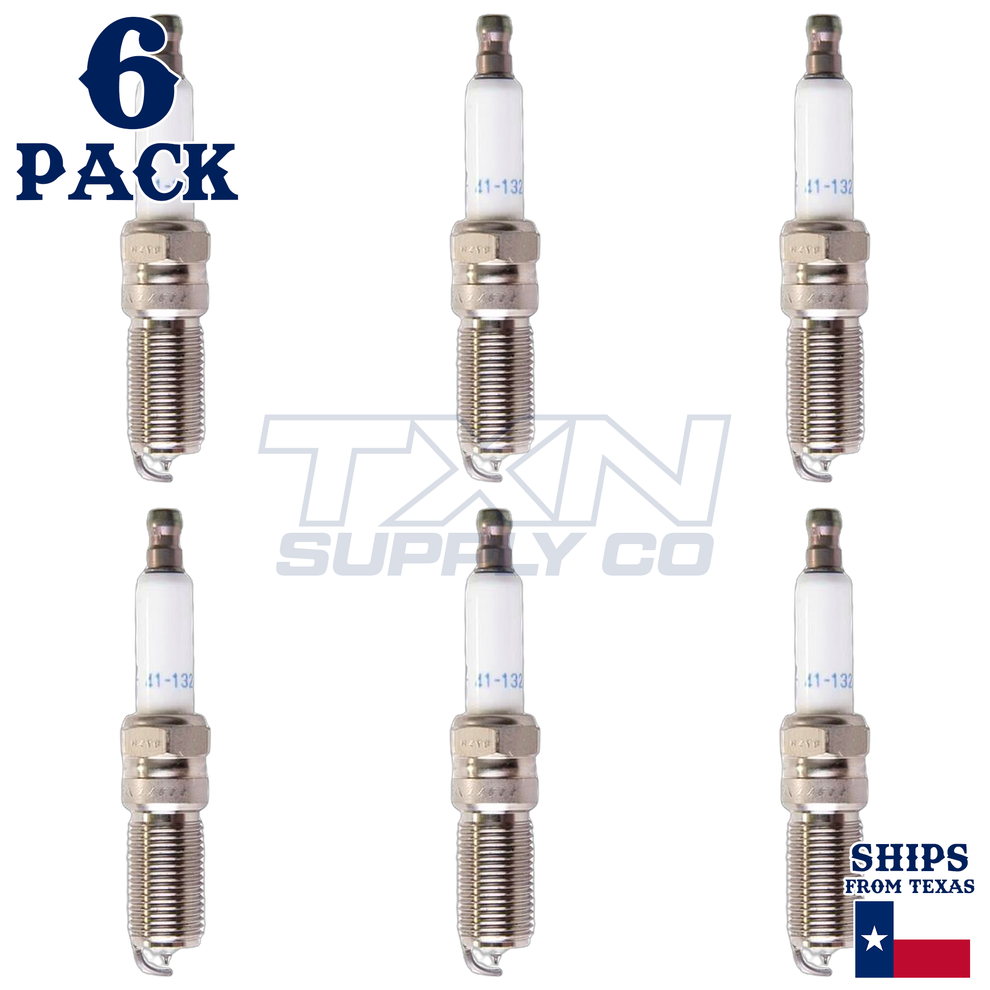 2015-2016 Chevrolet Impala 3.6L ACDelco Iridium Spark Plugs - 6 Pack