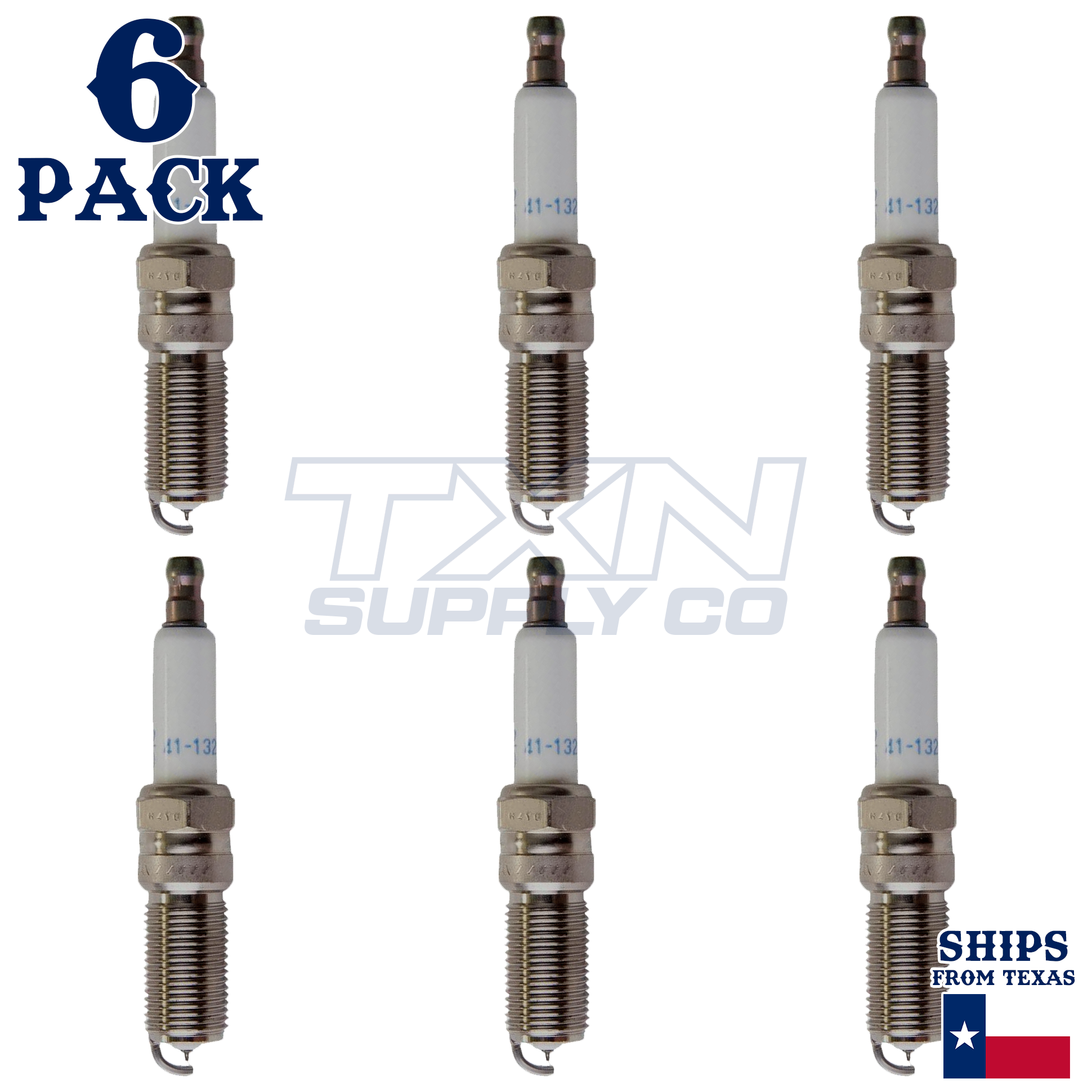 ACDelco 41-132 Spark Plugs 6 Pack - Image 1