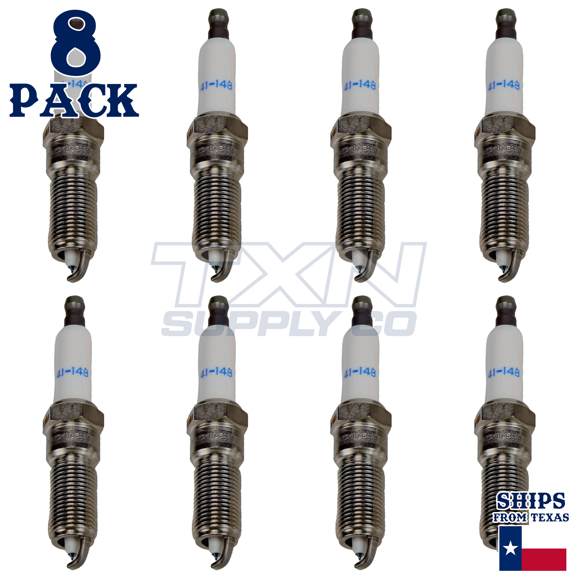 ACDelco 41-148 Spark Plugs 8 Pack - Image 1