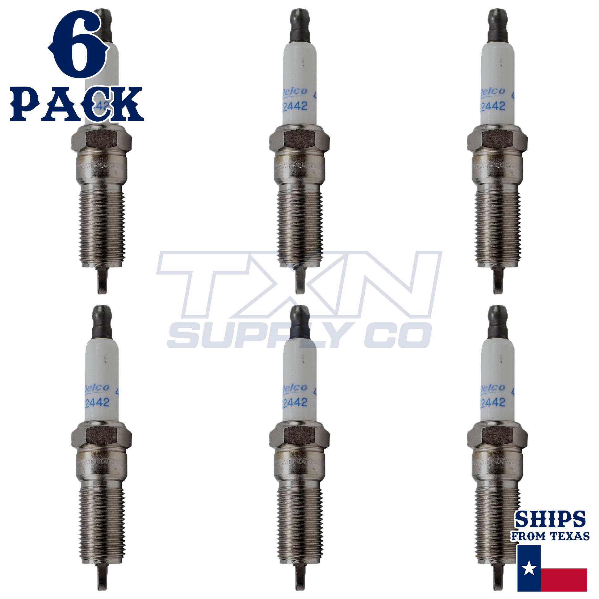 ACDelco 41-149 Spark Plugs 6 Pack - Image 1