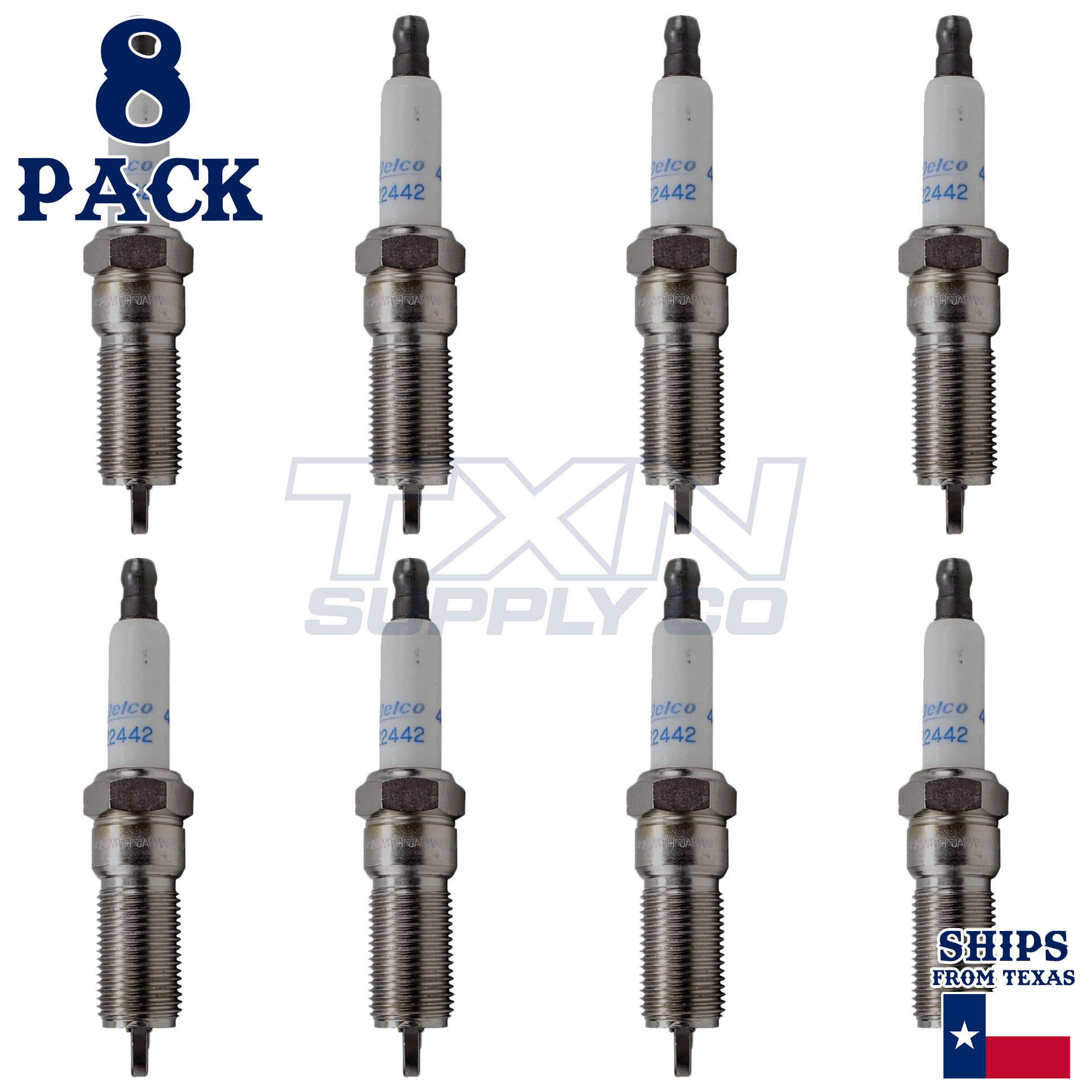 ACDelco 41-149 Spark Plugs 8 Pack - Image 1