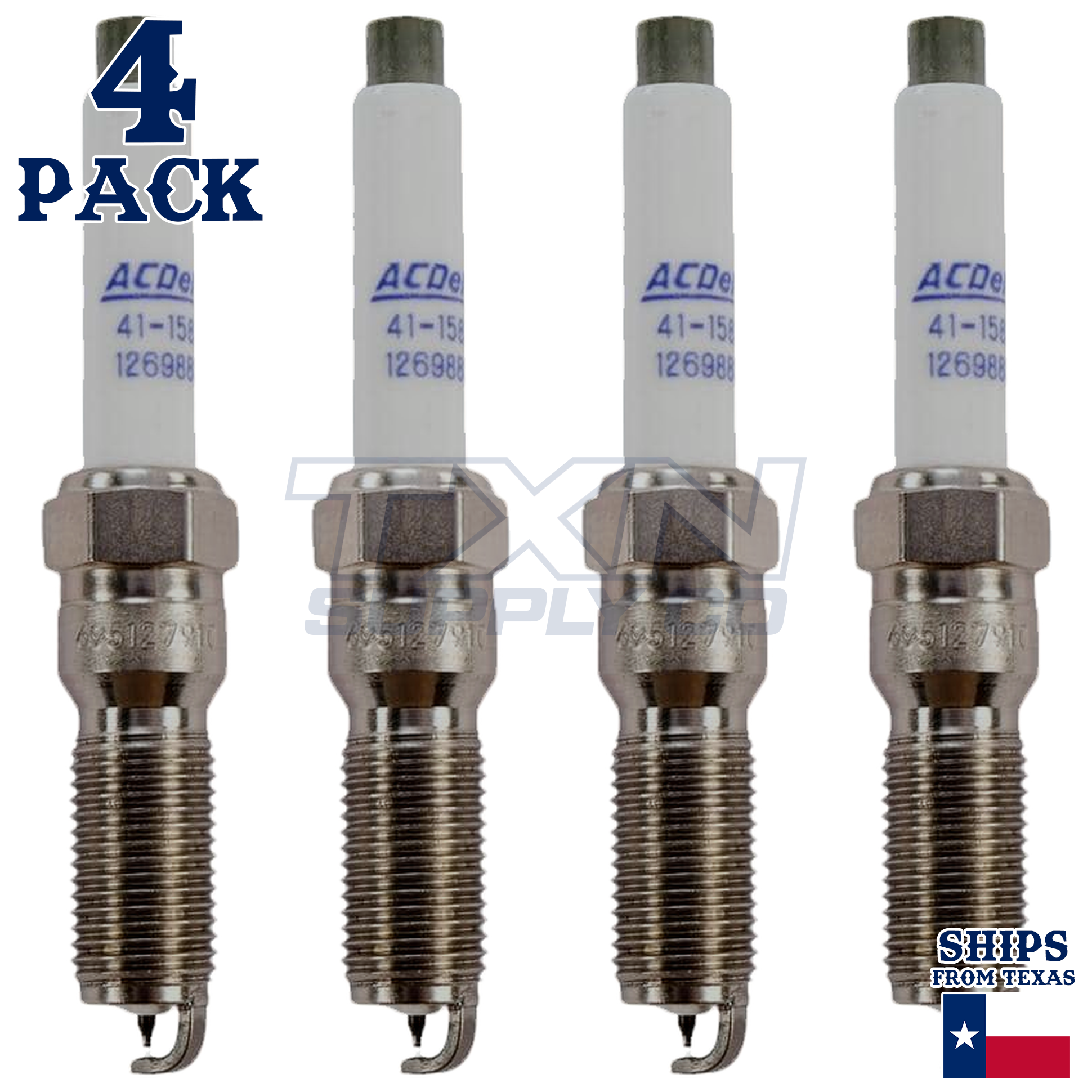 ACDelco 41-158IP Spark Plugs 4 Pack - Image 1