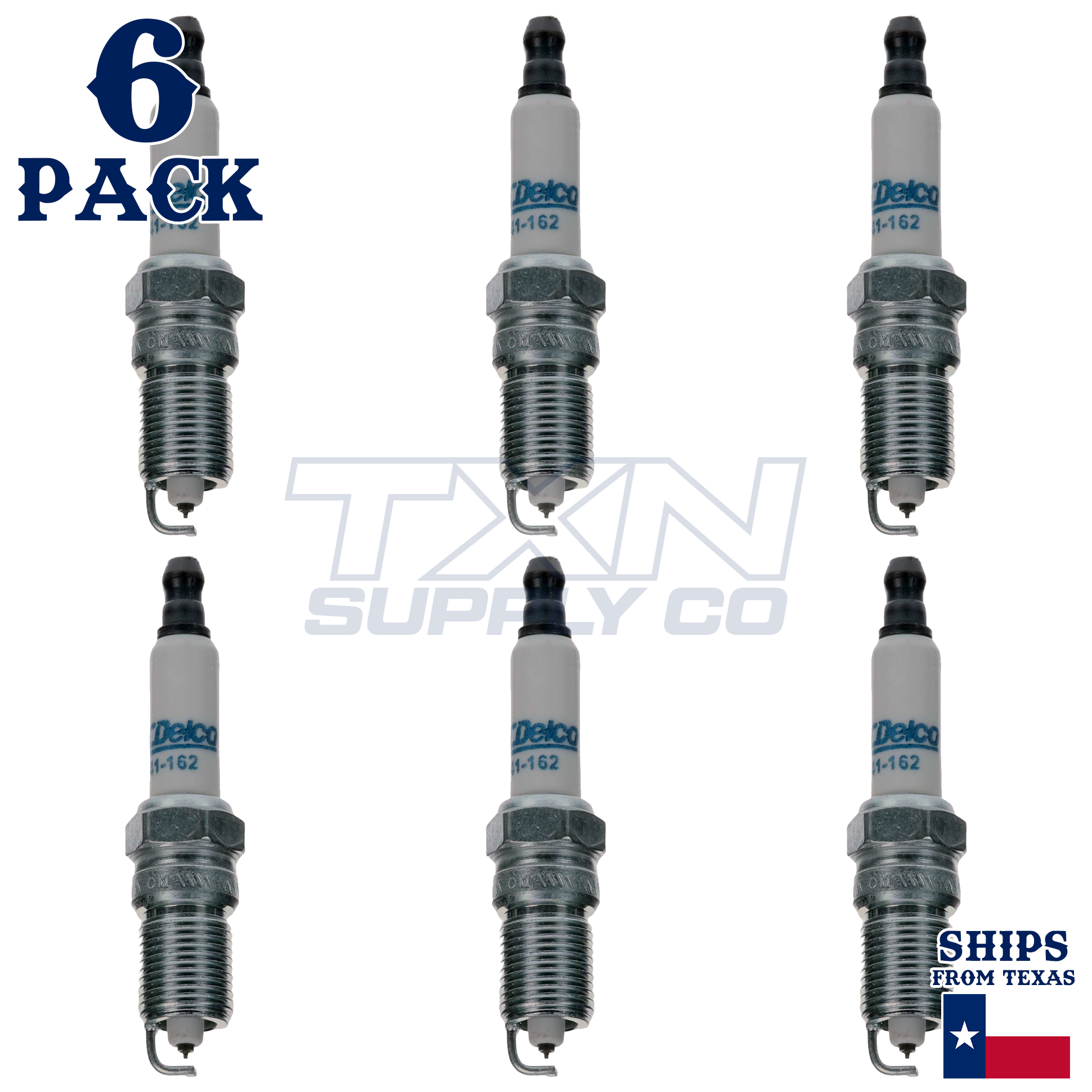 ACDelco 41-162 Spark Plugs 6 Pack - Image 1