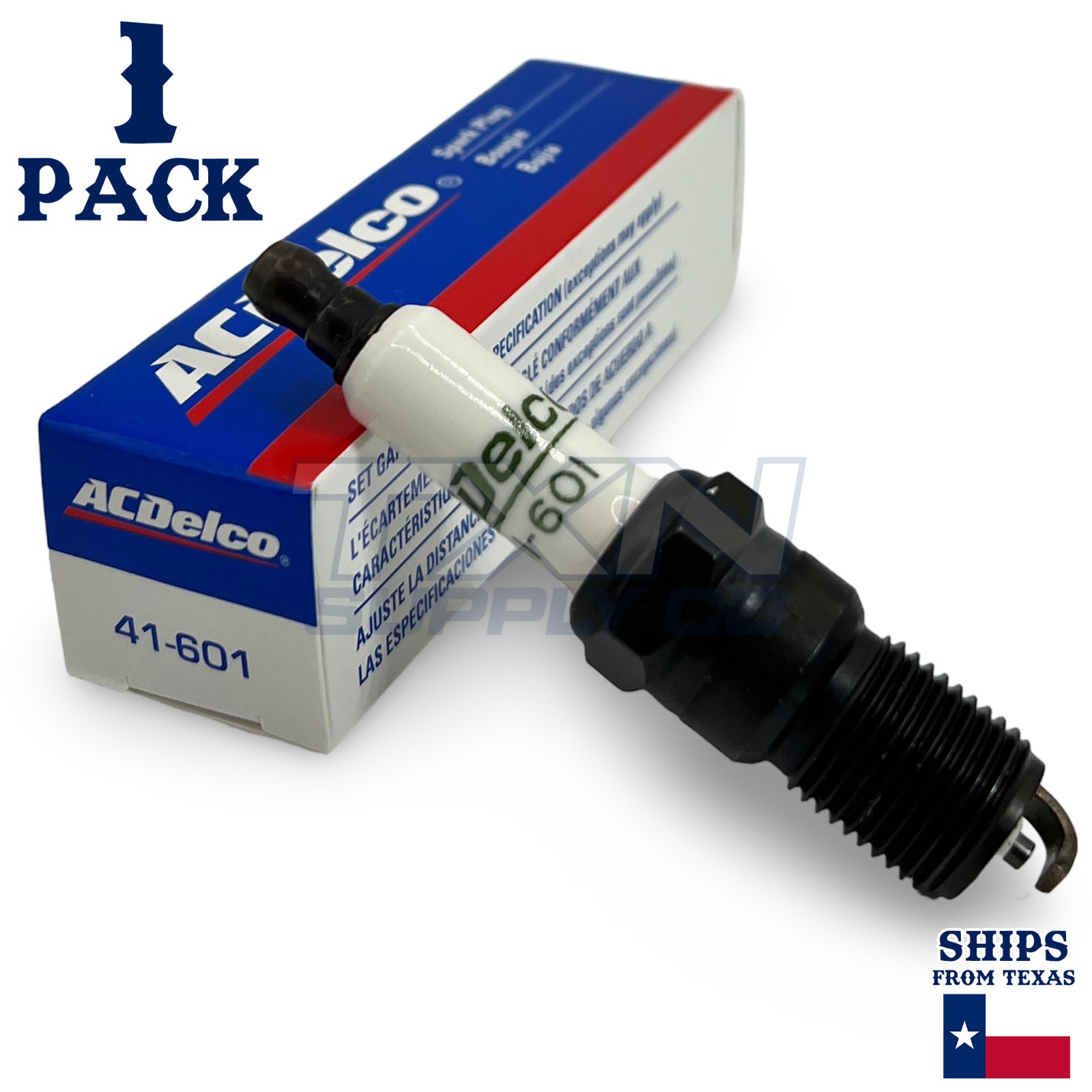 1 Pack Genuine GM ACDelco Spark Plugs 41-601