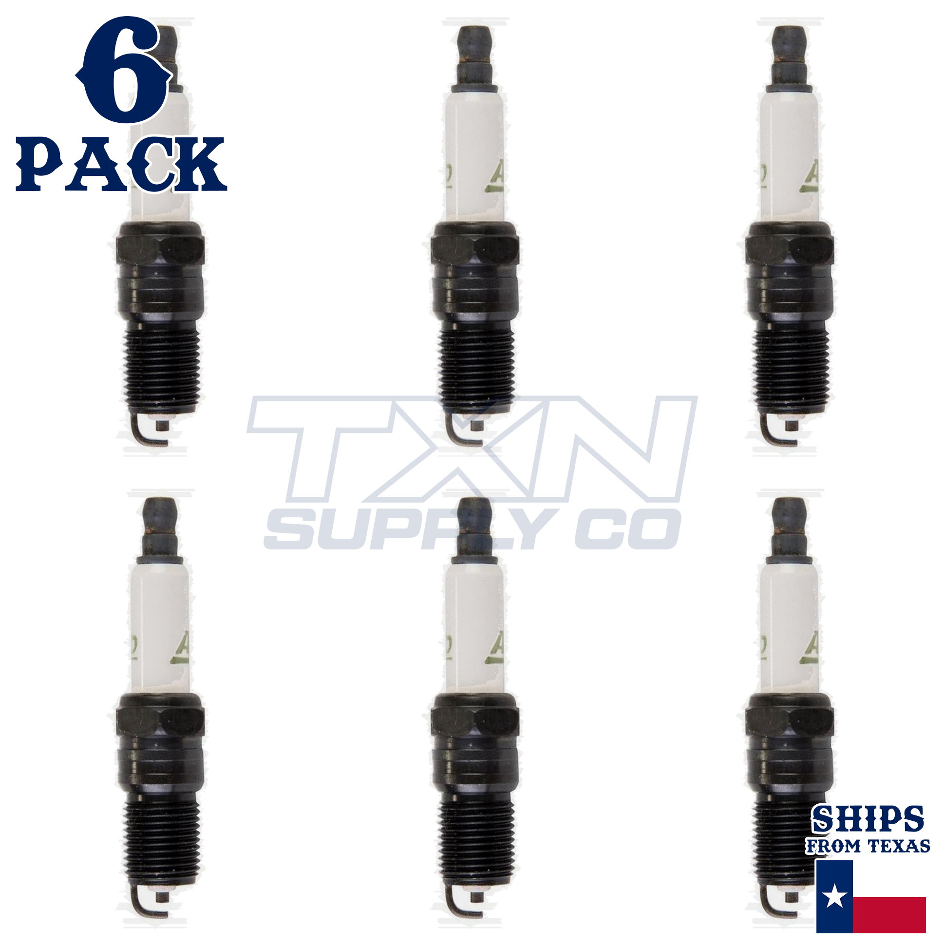 1992-1993 Buick Century 3.3L ACDelco Spark Plugs - 6 Pack - Image 2