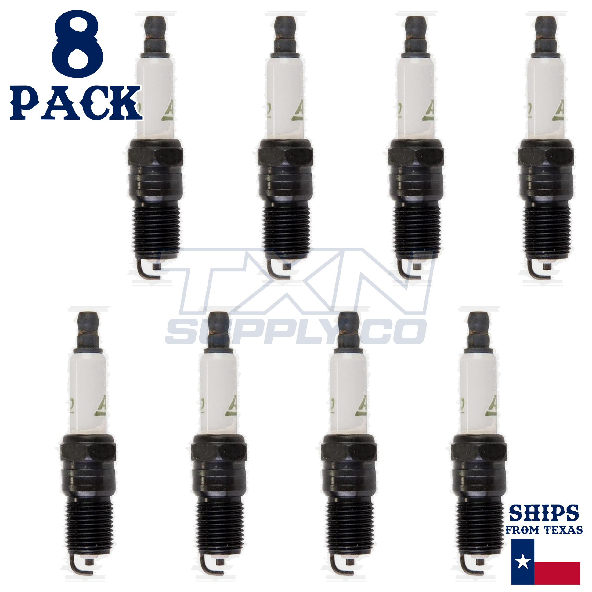 1993-1995 Cadillac Deville 4.9L ACDelco Spark Plugs - 8 Pack - Image 2