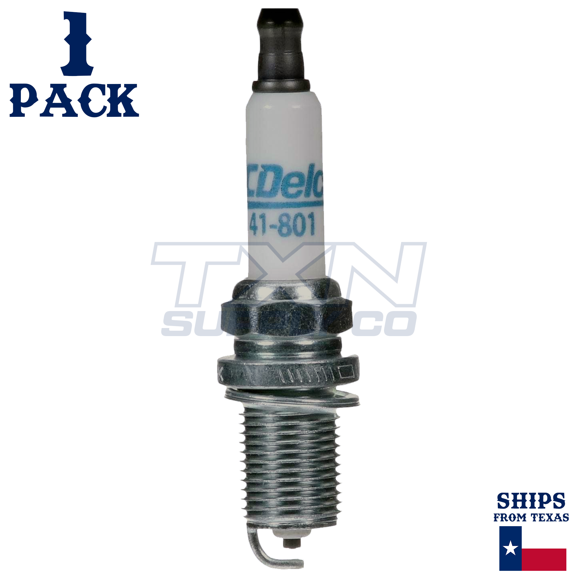 ACDelco 41-801 Spark Plug 1 Pack - Image 1