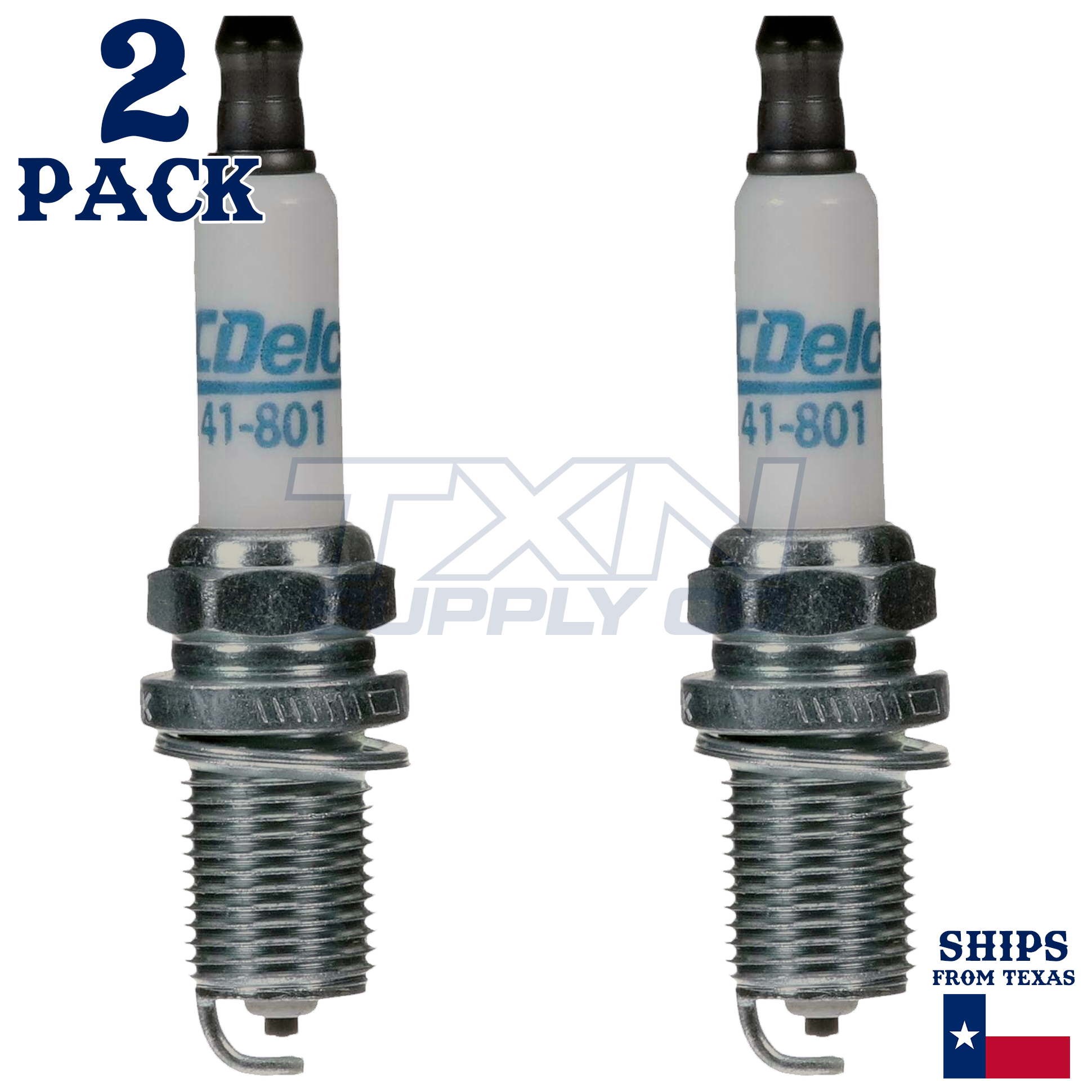 ACDelco 41-801 Spark Plugs 2 Pack - Image 1