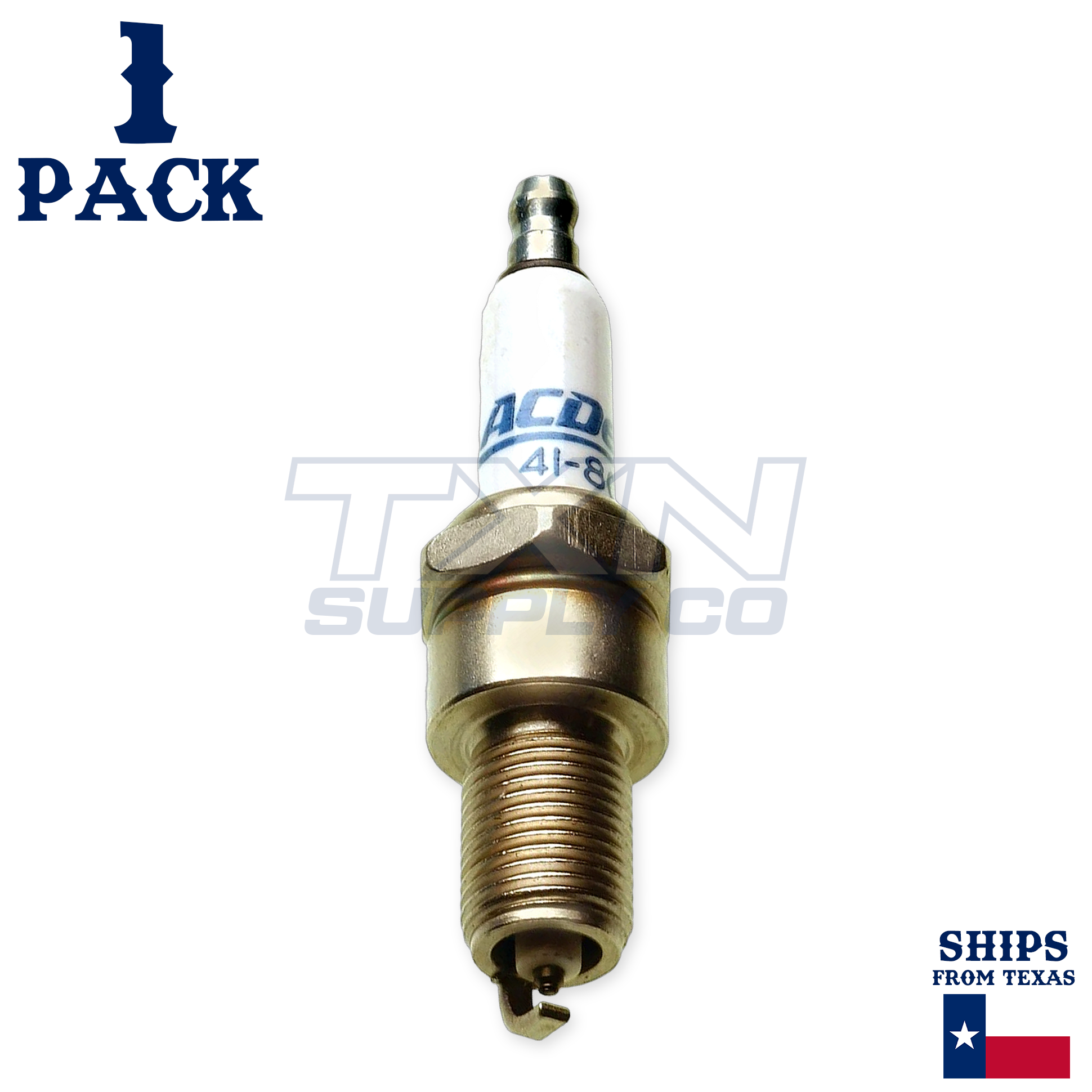 1 Pack Genuine GM ACDelco 41-802 Double Platinum Spark Plugs - Image 1