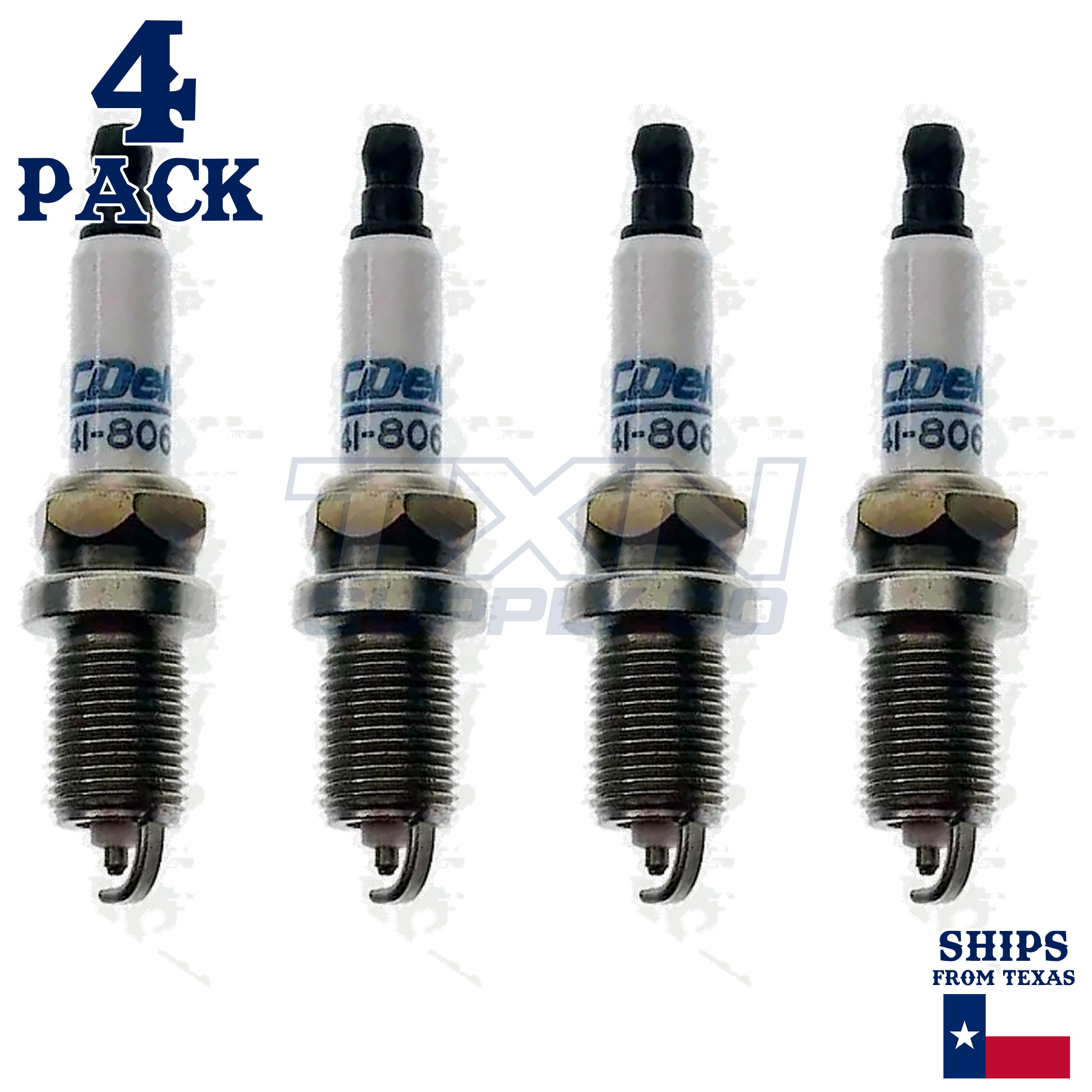 2008-2009 Saturn Astra 1.8L ACDelco Double Platinum Spark Plugs - 4 Pack