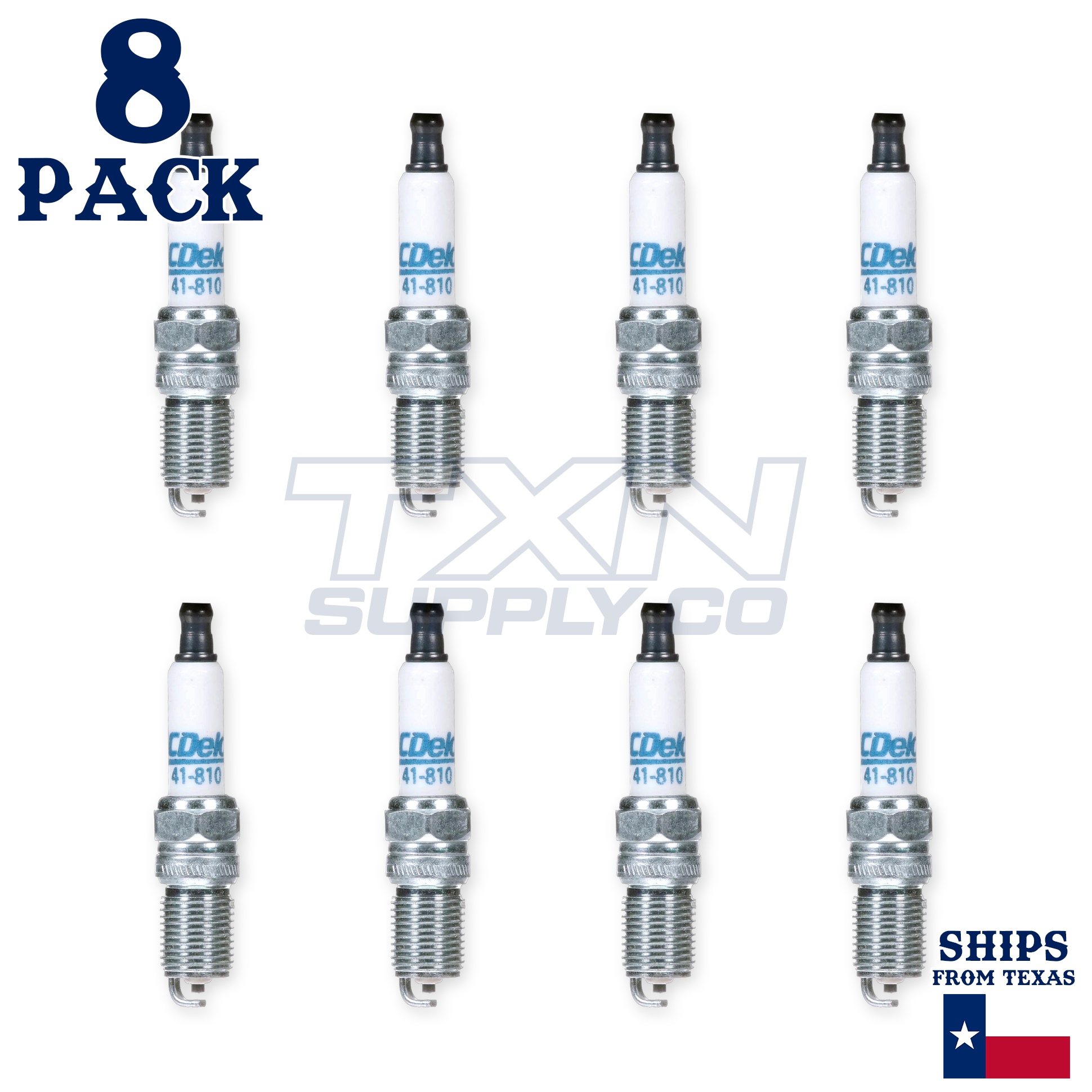 2011 Chevrolet Corvette 6.2L ACDelco Double Platinum Spark Plugs - 8 Pack - Image 1