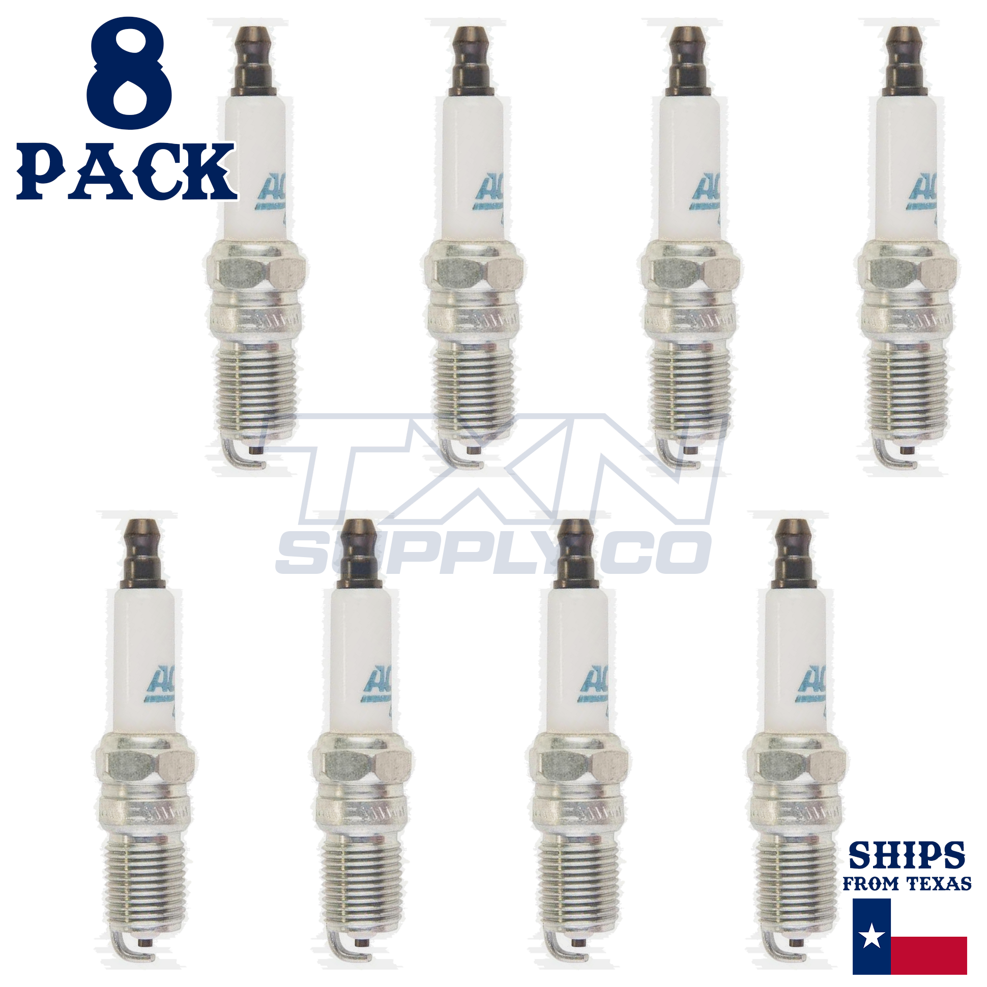 1993-1995 Chevrolet Corvette 5.7L ACDelco Double Platinum Spark Plugs - 8 Pack
