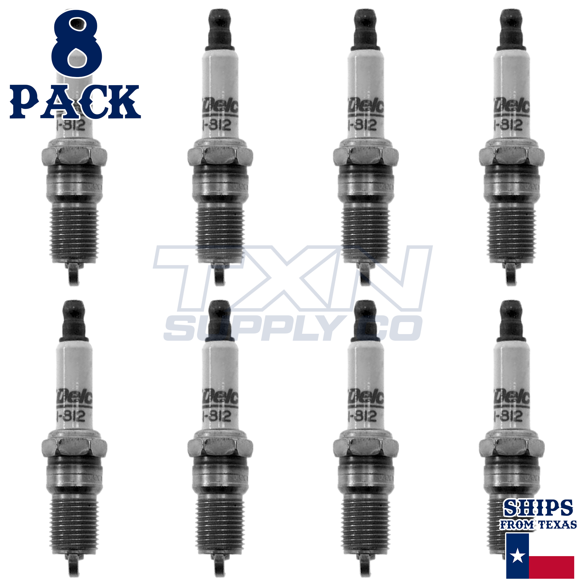 ACDelco 41-812 Spark Plugs 8 Pack