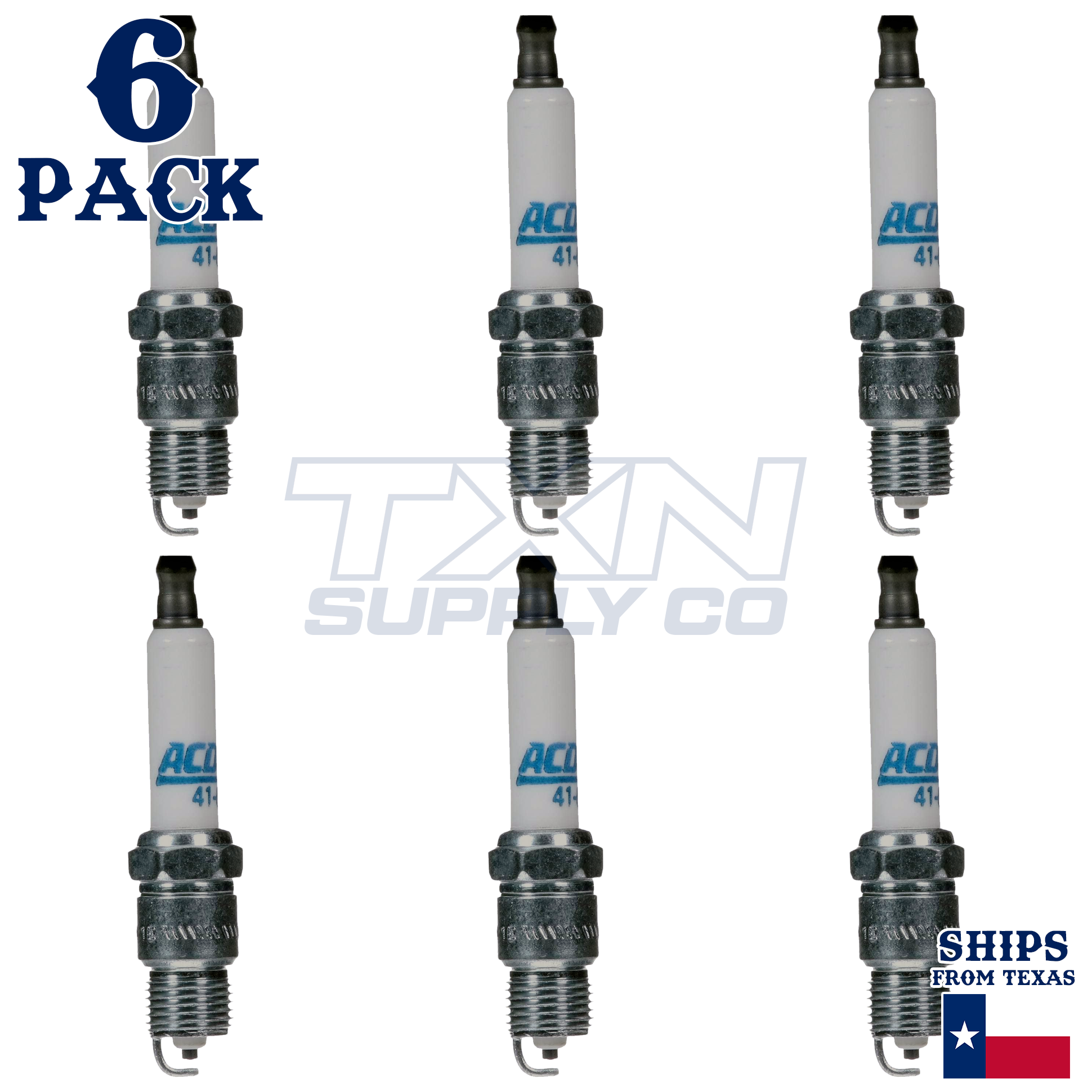 ACDelco 41-817 Spark Plugs 6 Pack - Image 1