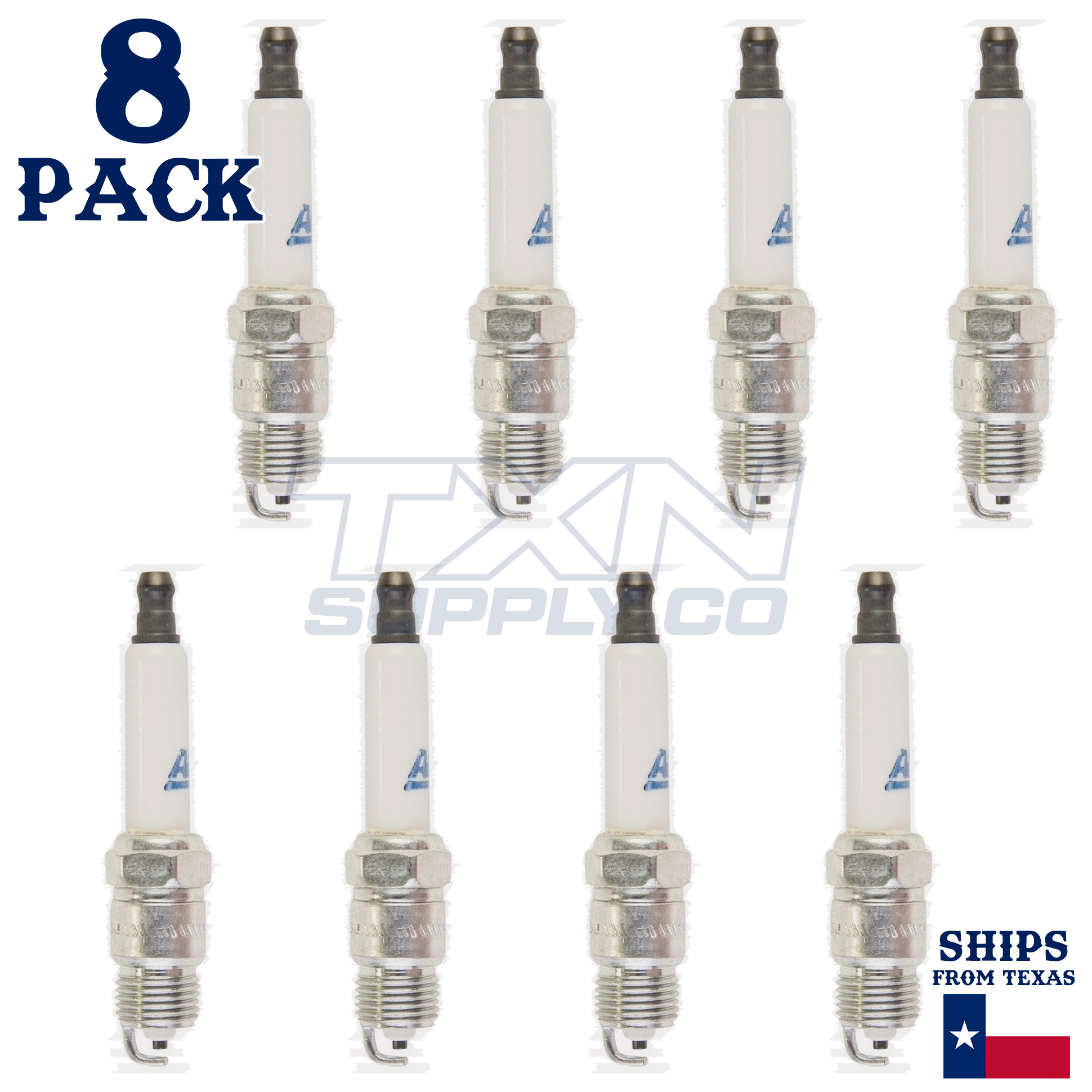 1992-1993 Buick Commercial Chassis 5.7L ACDelco Spark Plugs - 8 Pack