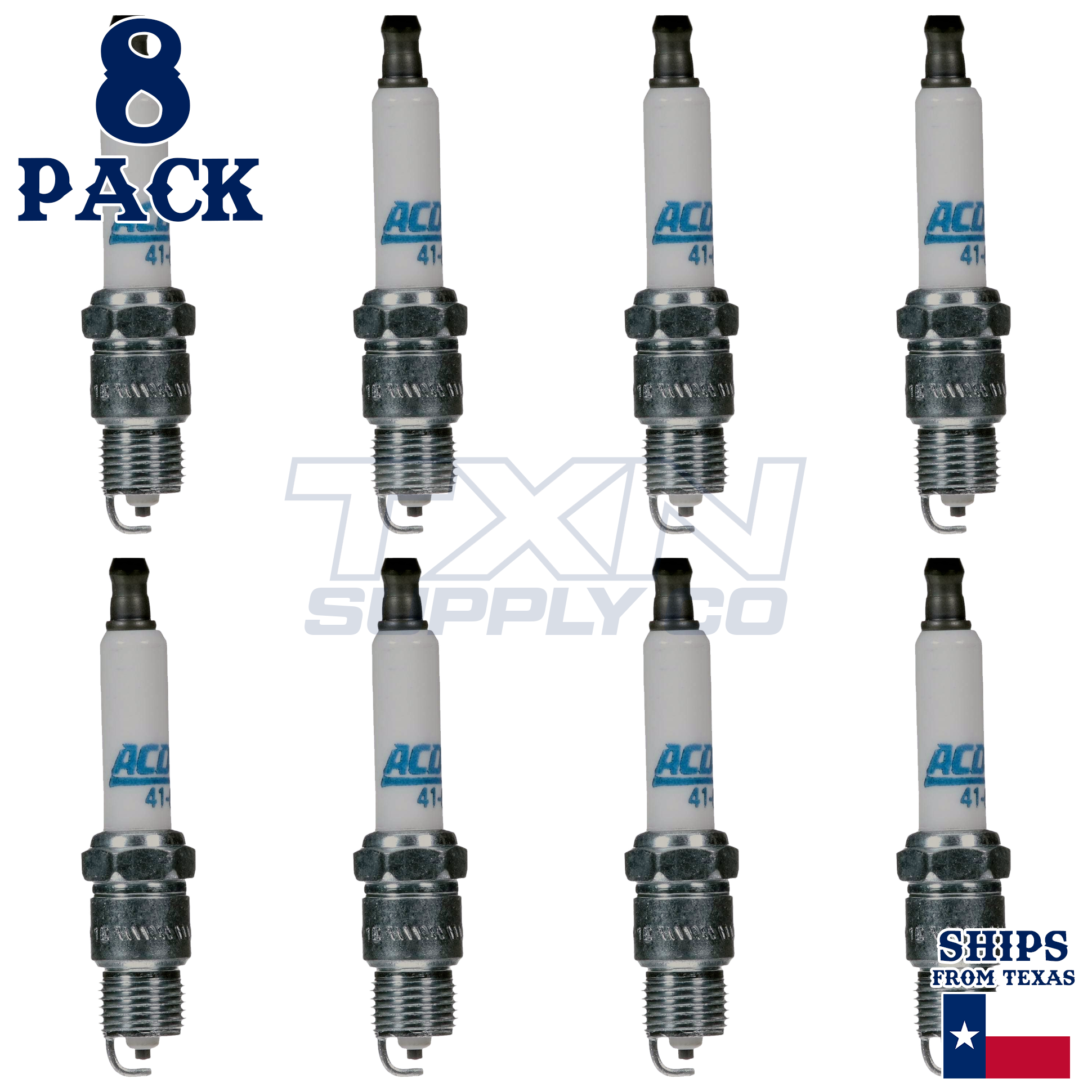 ACDelco 41-817 Spark Plugs 8 Pack - Image 1