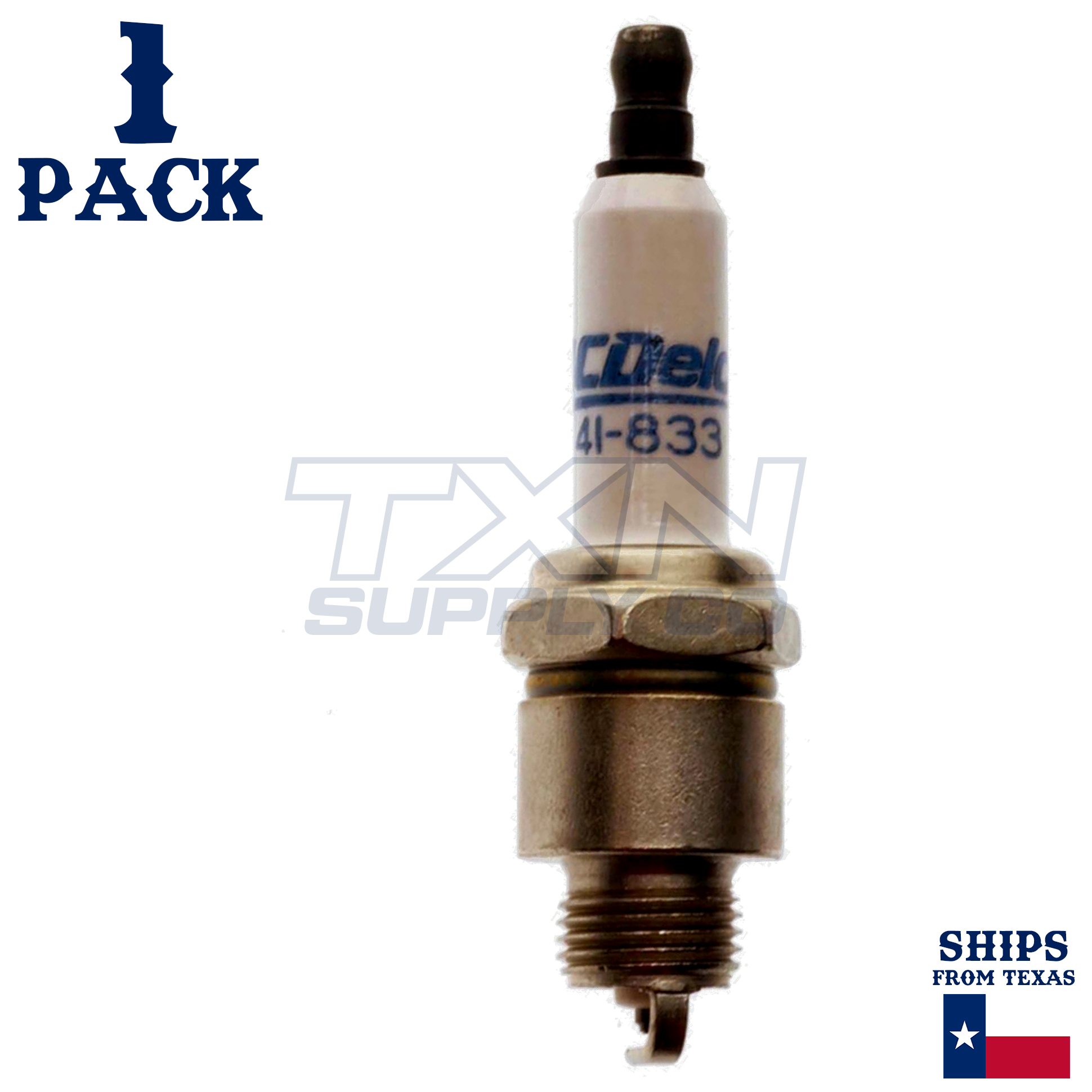 1 Pack Genuine GM ACDelco 41-833 Double Platinum Spark Plugs 19313643 - Image 2