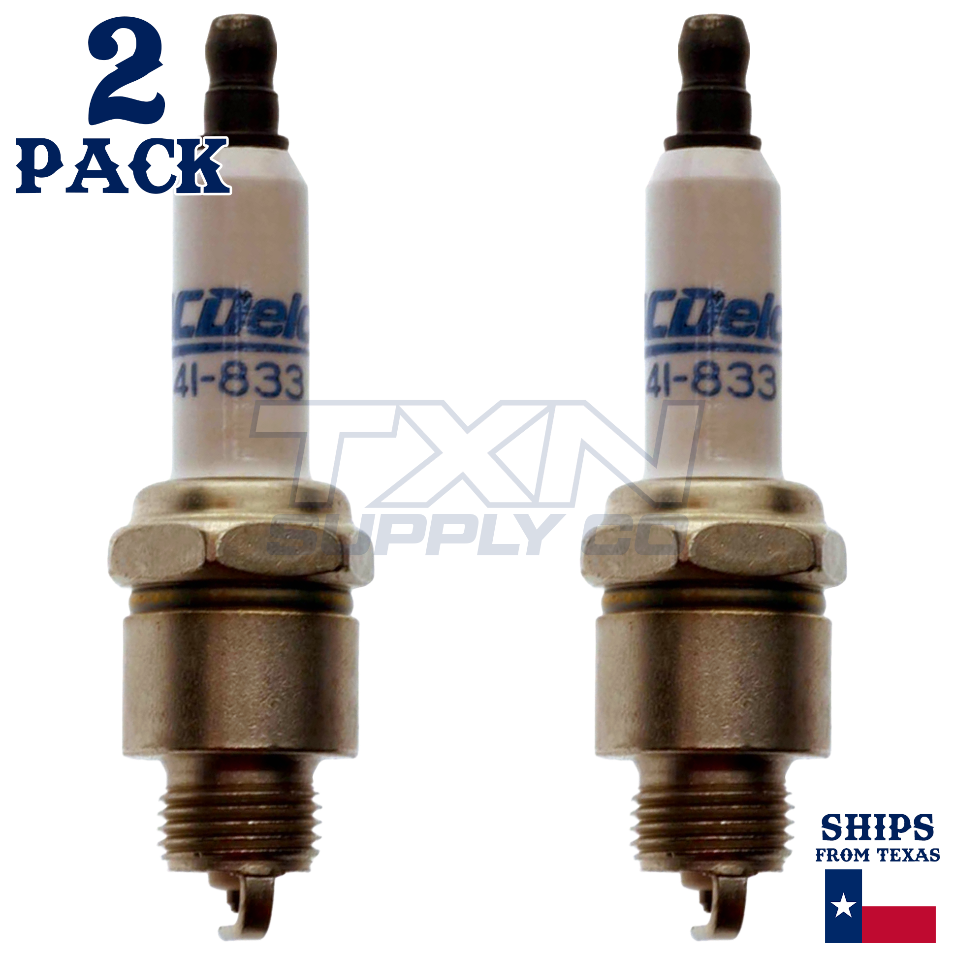 ACDelco 41-833 Spark Plugs 2 Pack - Image 1