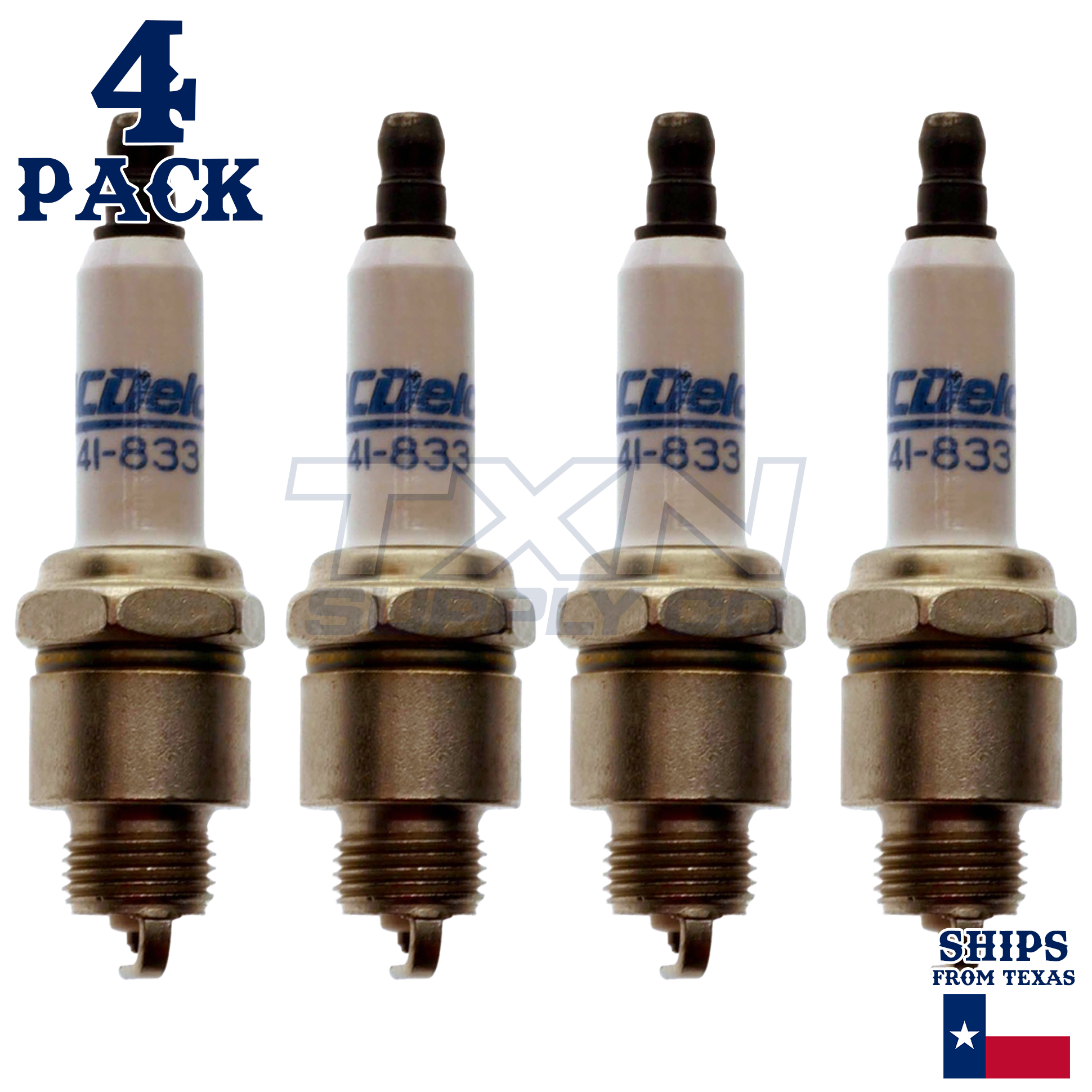 ACDelco 41-833 Spark Plugs 4 Pack
