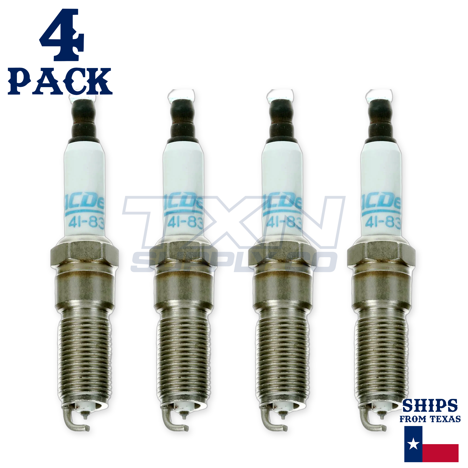 2003-2007 Saturn Ion 2.2L ACDelco Double Platinum Spark Plugs - 4 Pack - Image 1