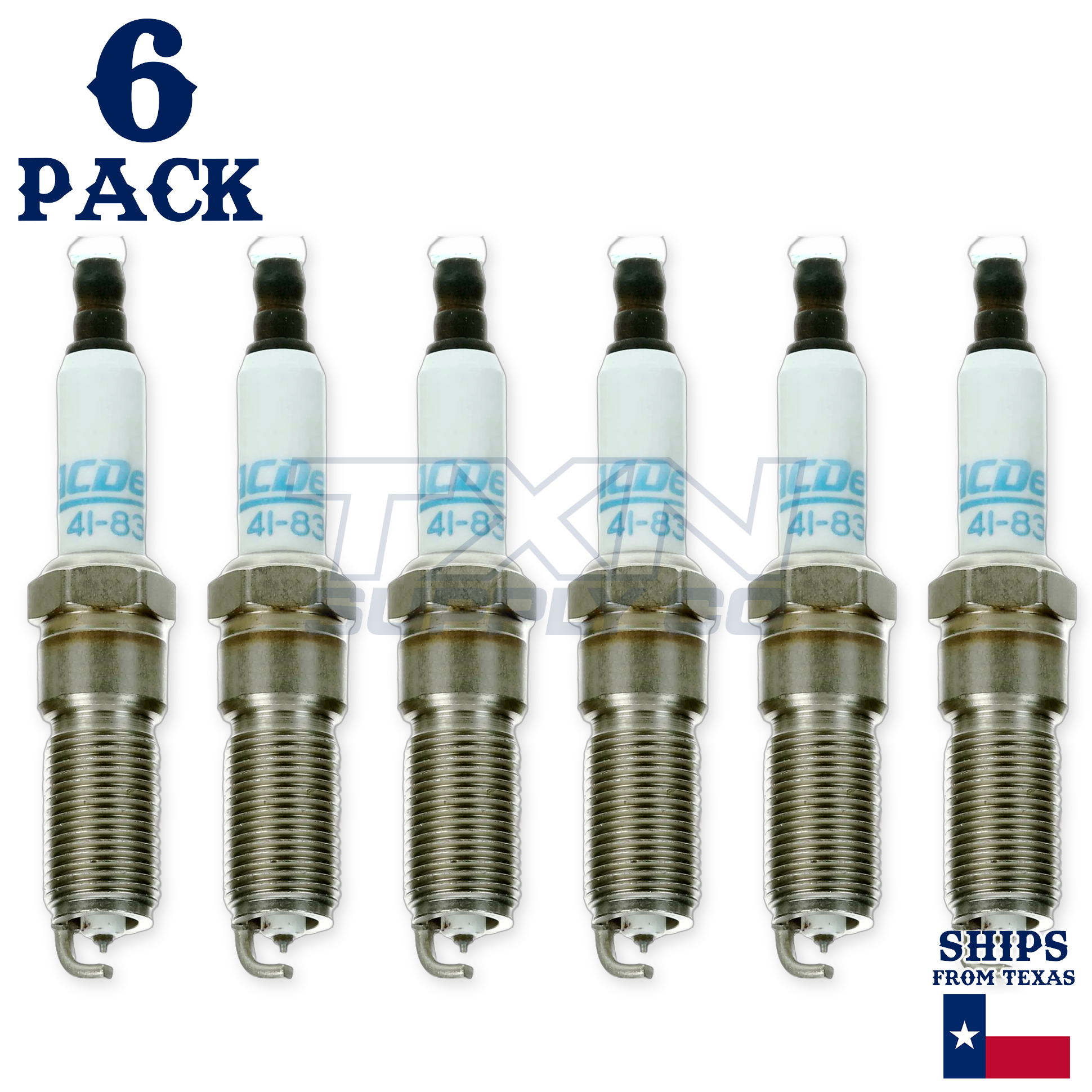 2010 Cadillac CTS 3.6L ACDelco Double Platinum Spark Plugs - 6 Pack - Image 1