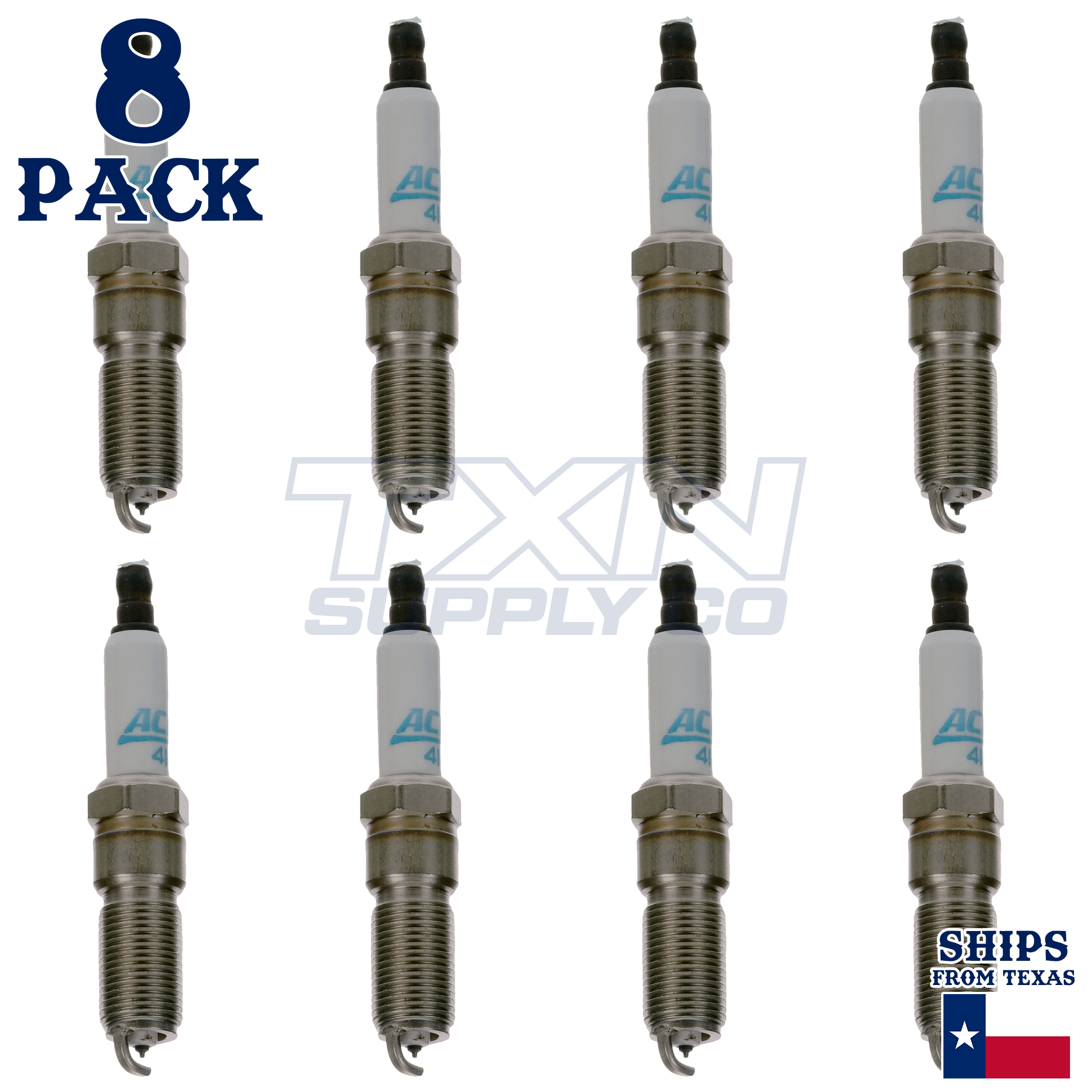 ACDelco 41-834 Spark Plugs 8 Pack - Image 1