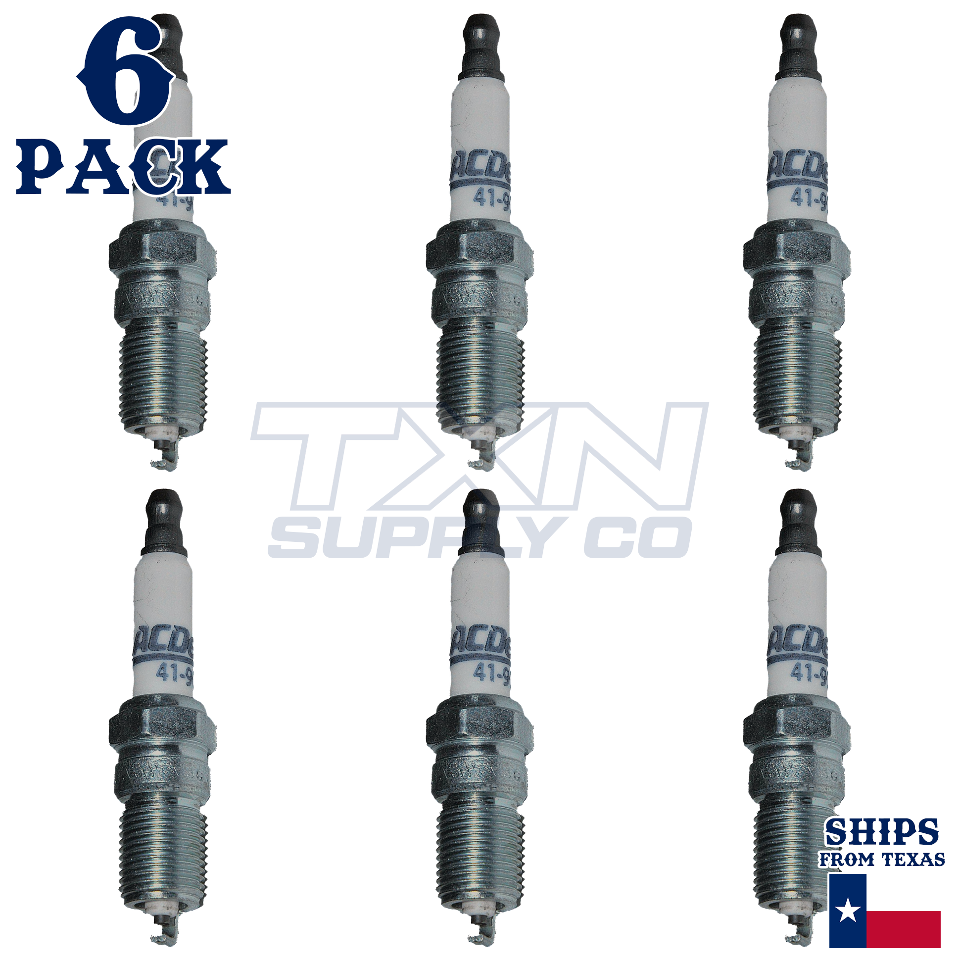 ACDelco 41-902 Spark Plugs 6 Pack