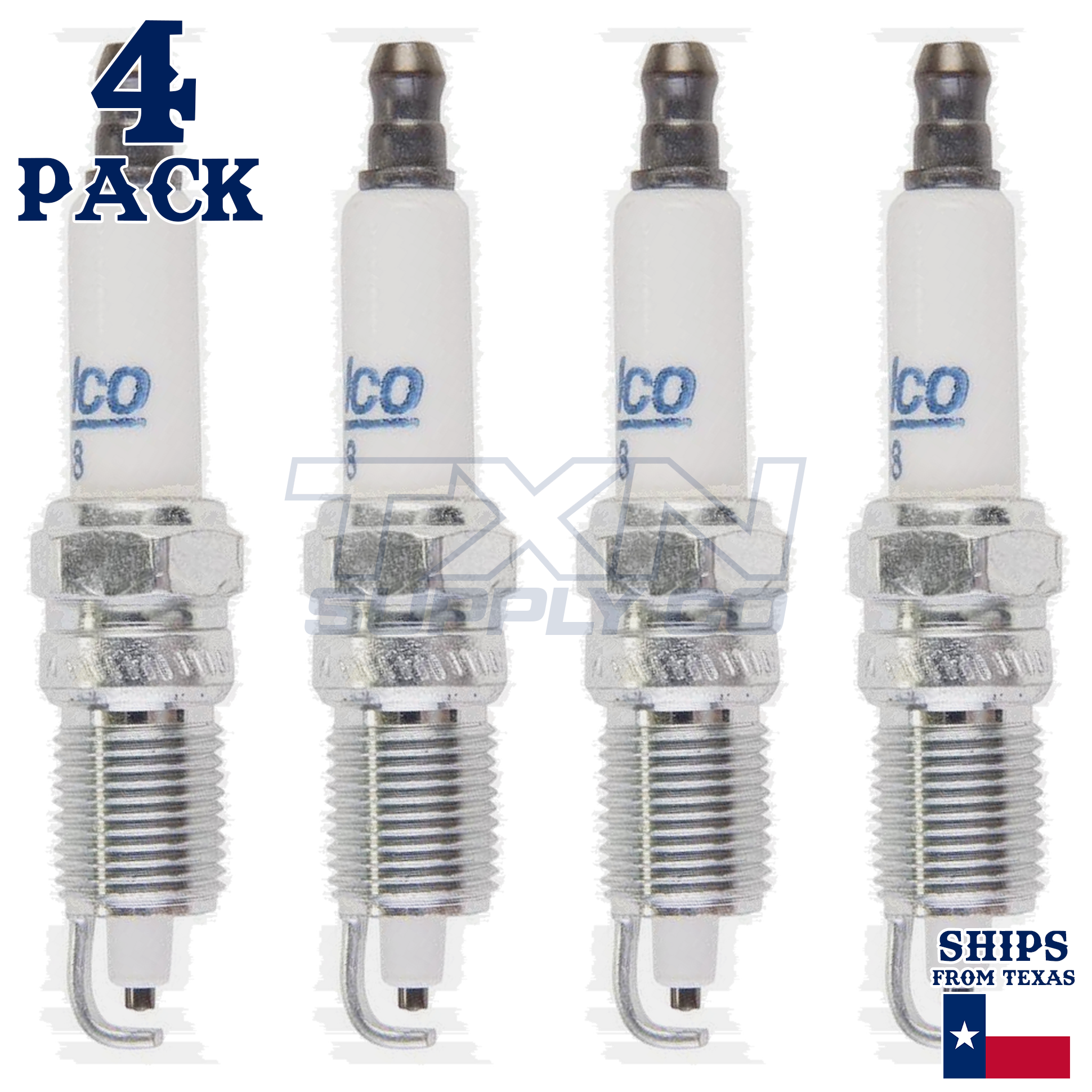 1994-1996 Oldsmobile Cutlass Ciera 2.2L ACDelco Spark Plugs - 4 Pack