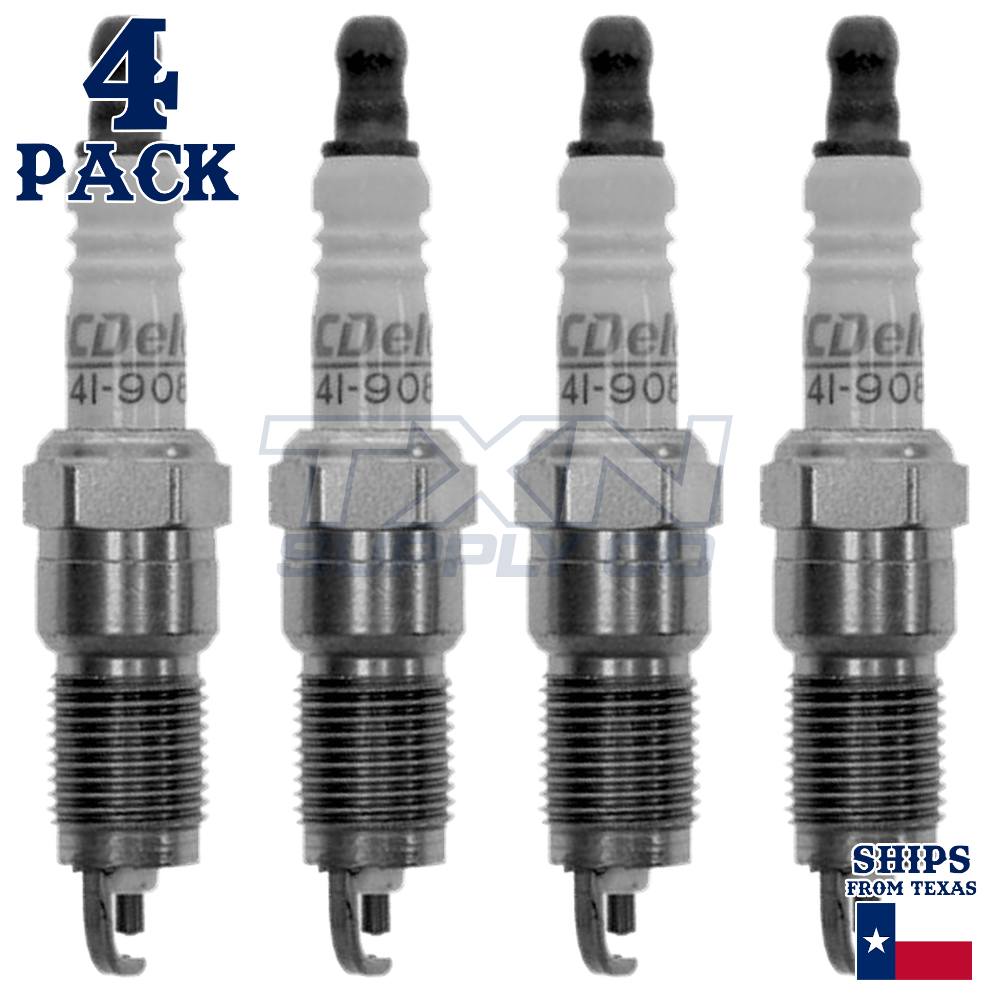 ACDelco 41-908 Spark Plugs 4 Pack - Image 1