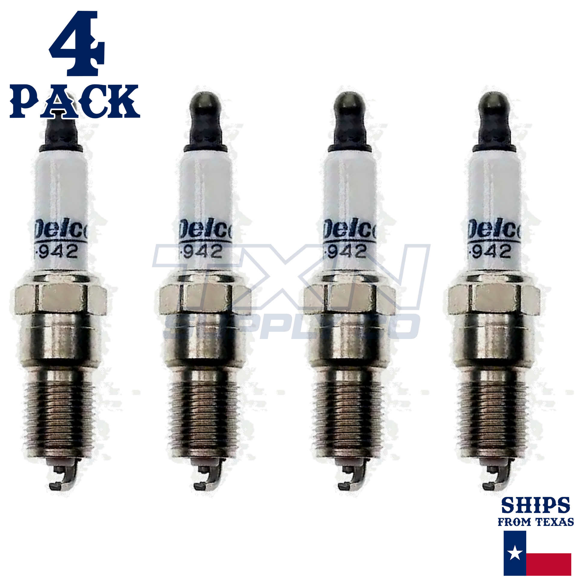 1997-1999 Chevrolet Malibu 2.4L ACDelco Double Platinum Spark Plugs - 4 Pack