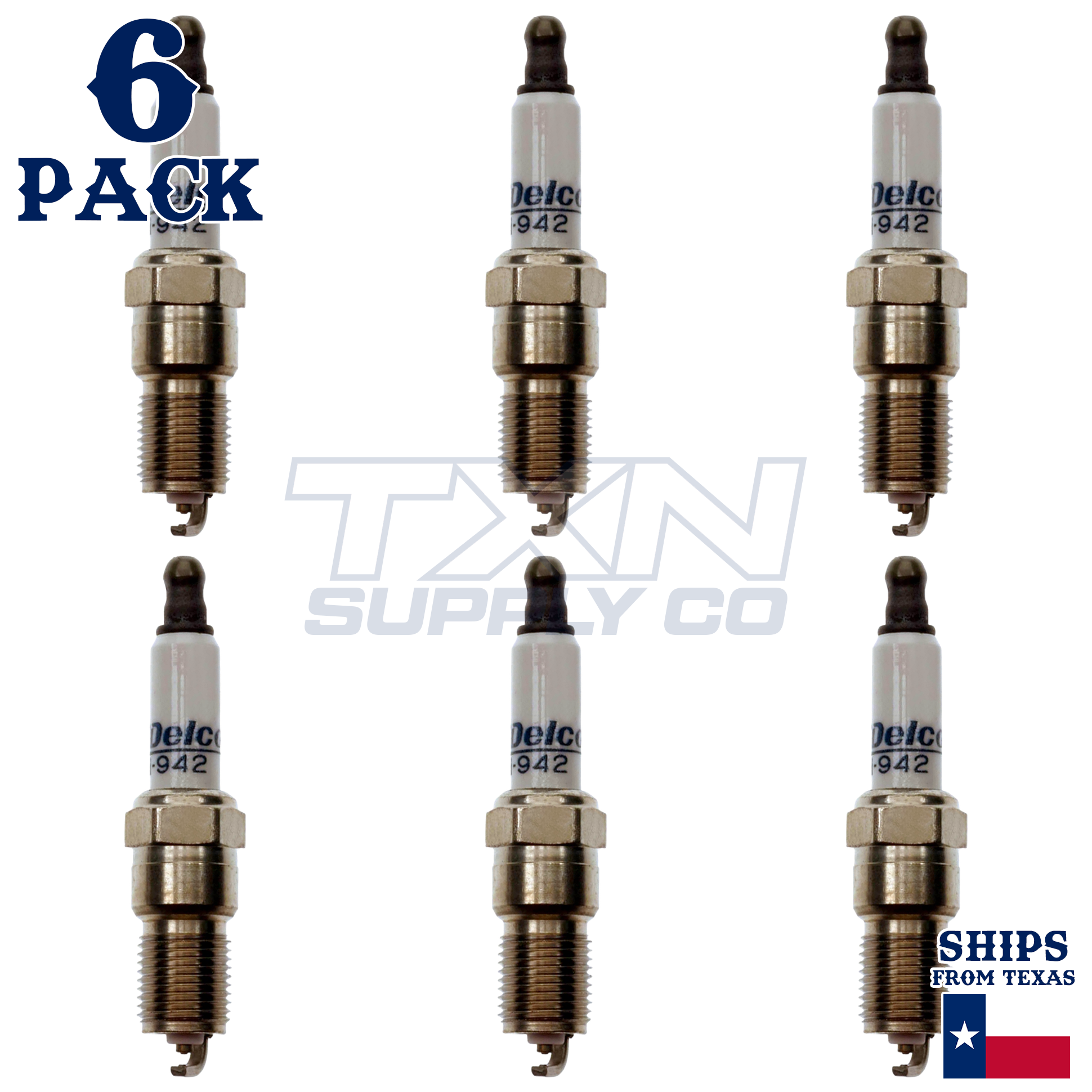 ACDelco 41-942 Spark Plugs 6 Pack - Image 1