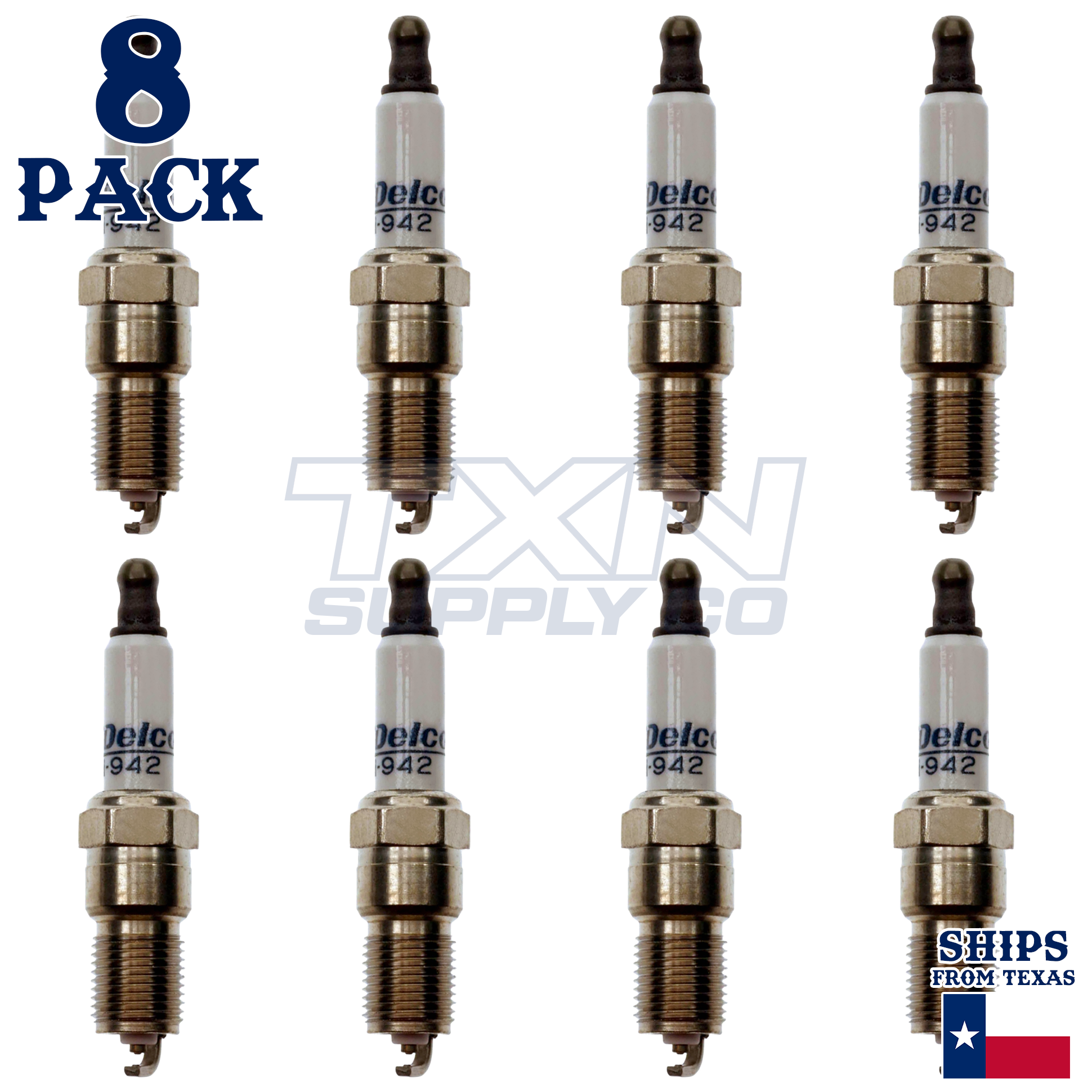 ACDelco 41-942 Spark Plugs 8 Pack - Image 1