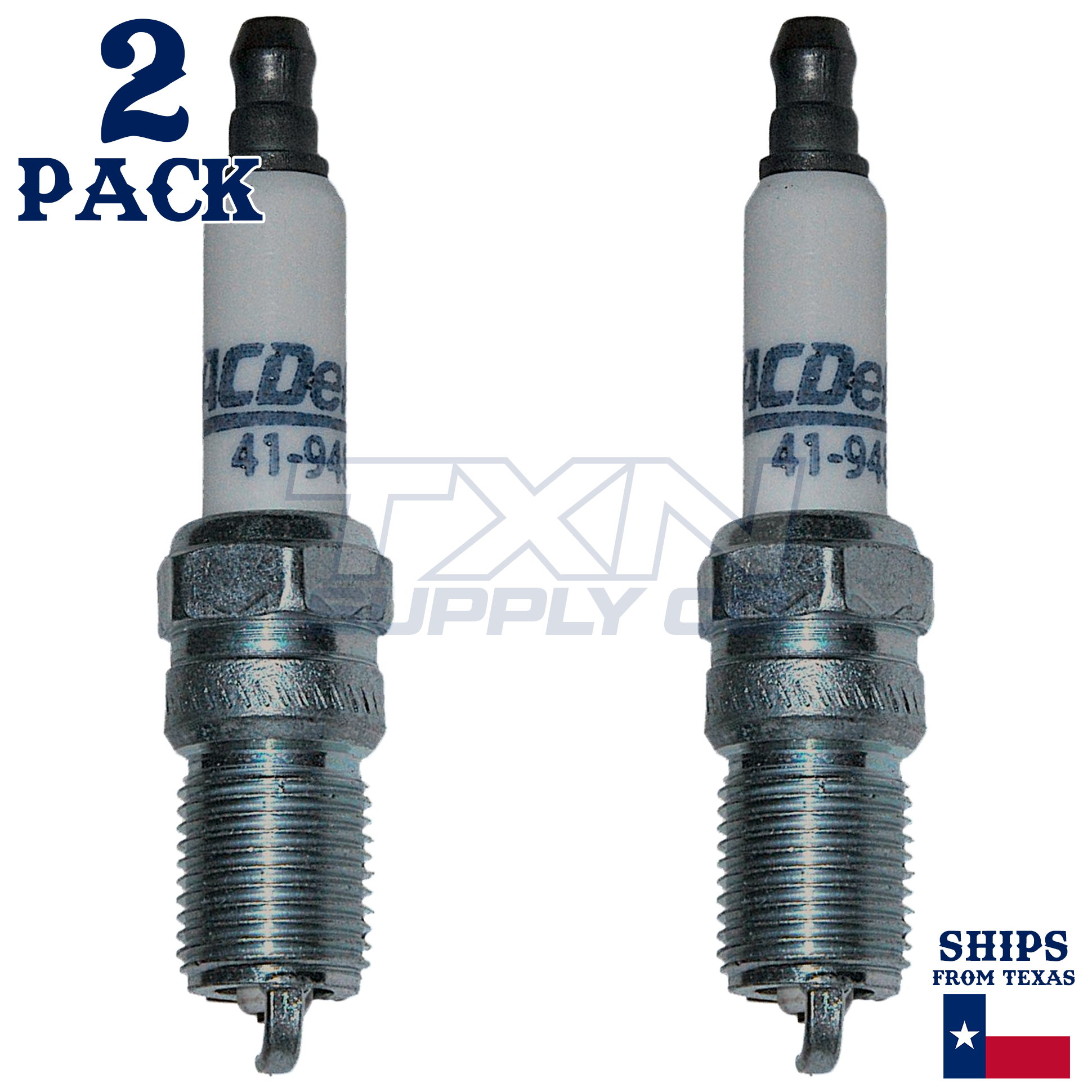 ACDelco 41-948 Spark Plugs 2 Pack - Image 1