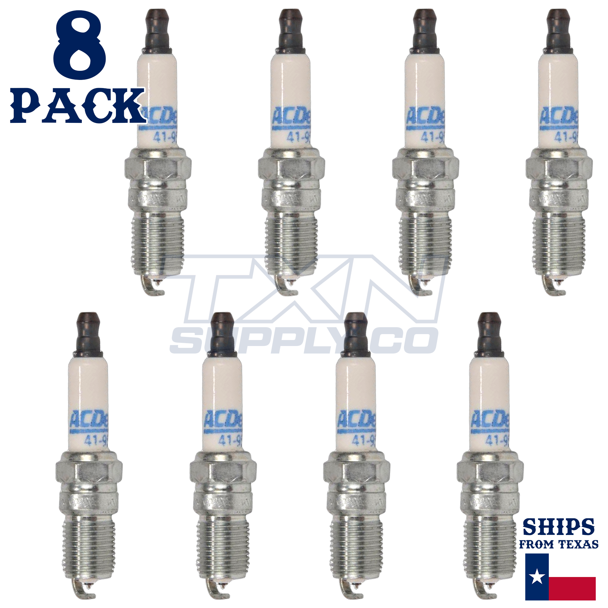1993-2002 Cadillac Eldorado 4.6L ACDelco Double Platinum Spark Plugs - 8 Pack