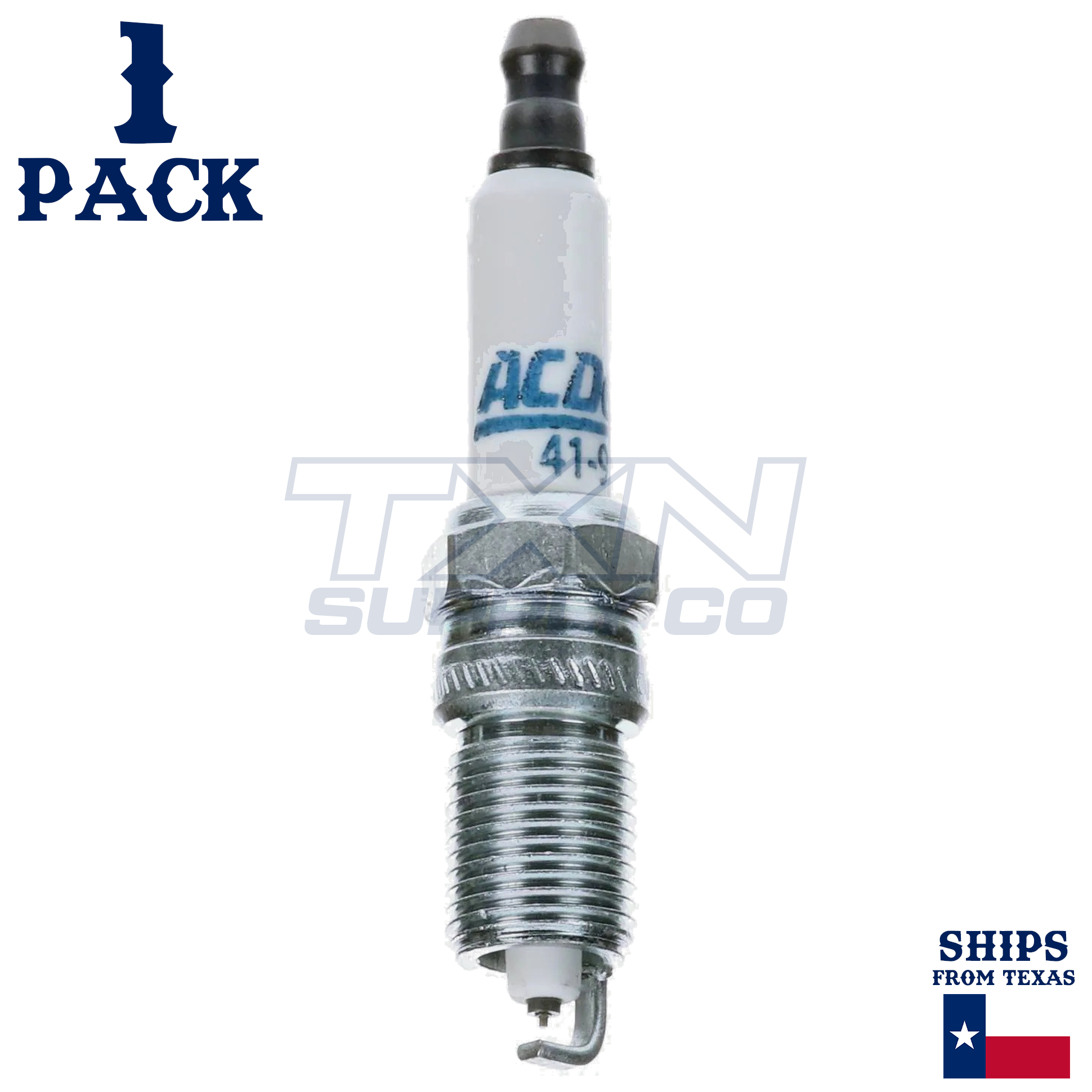 1 Pack Genuine GM ACDelco Double Platinum Spark Plug 41-962 - Image 1