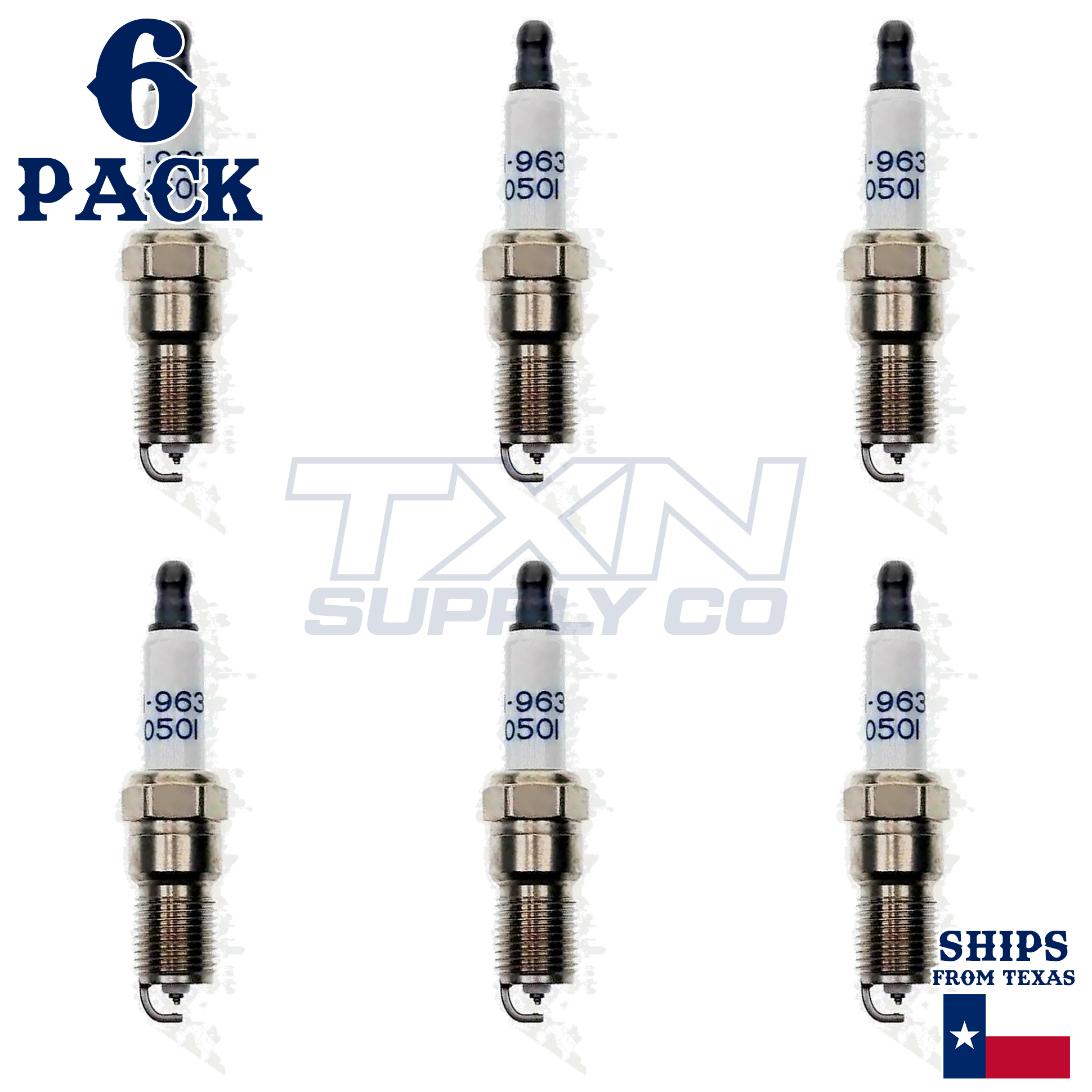 6 Pack ACDelco Double Platinum Spark Plugs 2003 for Ford Explorer 4.0L - Image 1