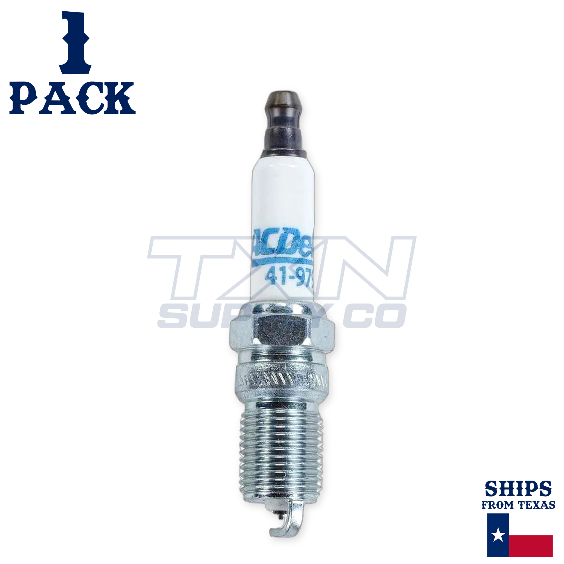 1 Pack Genuine GM ACDelco Double Platinum Spark Plug 41-979 - Image 2