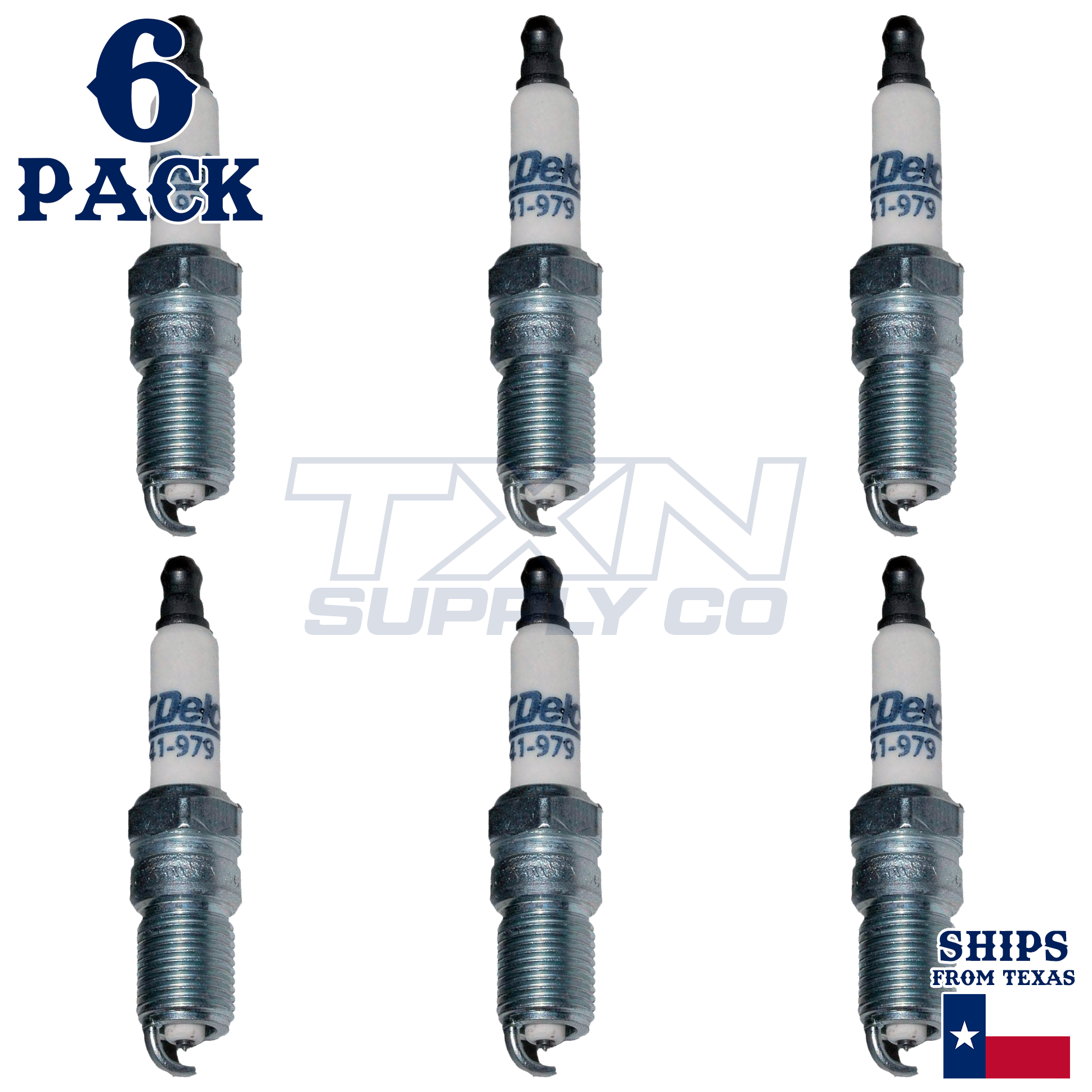ACDelco 41-979 Spark Plugs 6 Pack