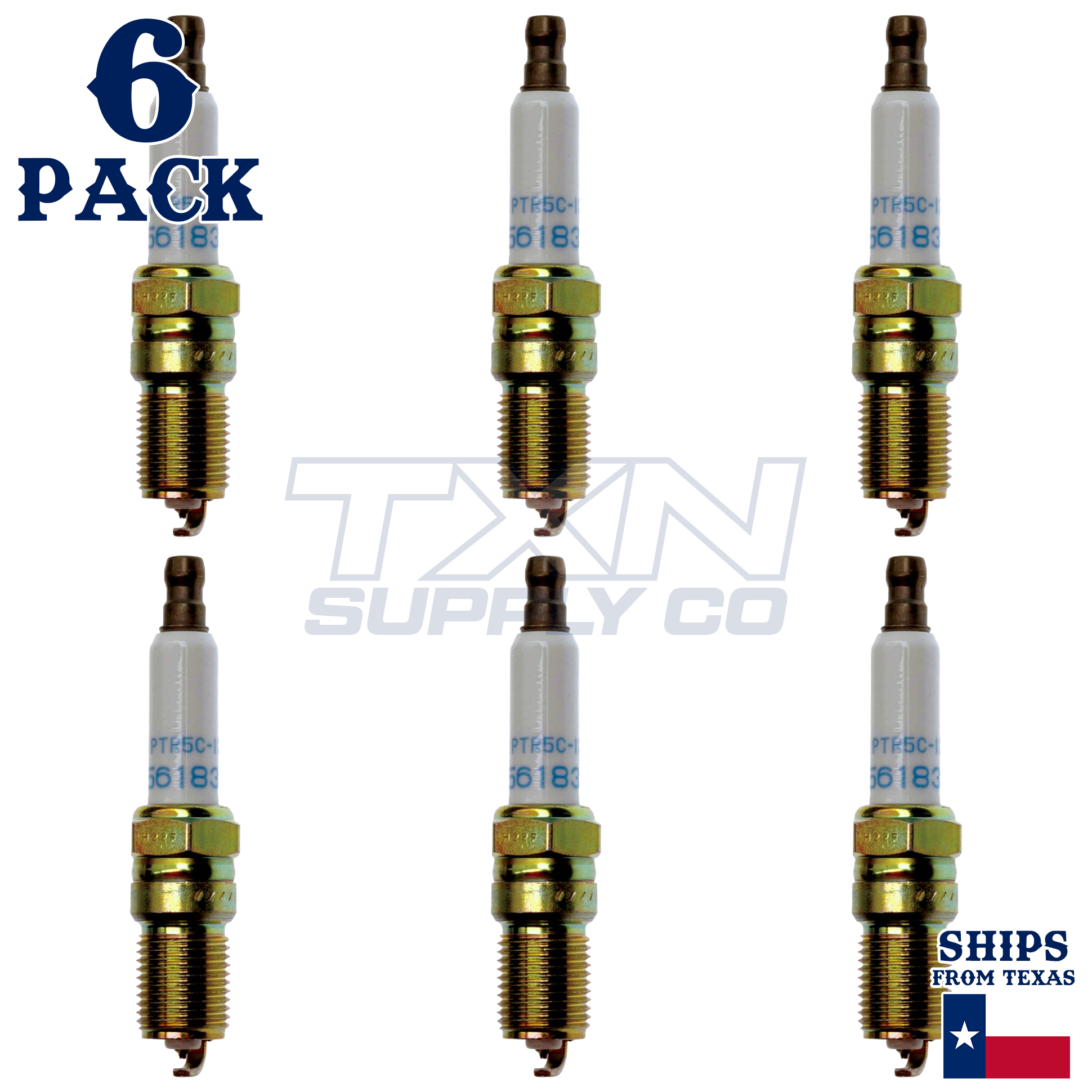 ACDelco 41-980 Spark Plugs 6 Pack - Image 1