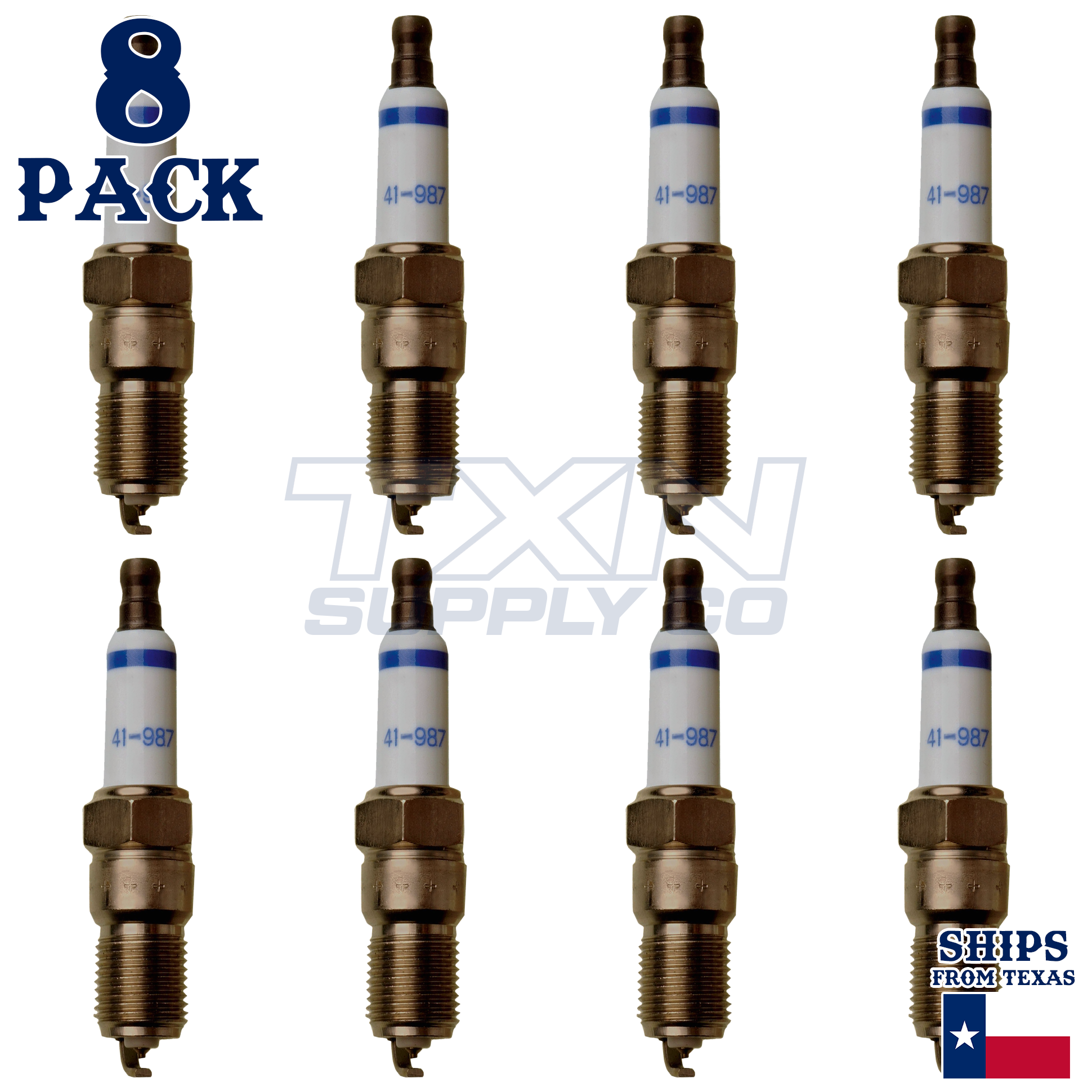 ACDelco 41-987 Spark Plugs 8 Pack - Image 1