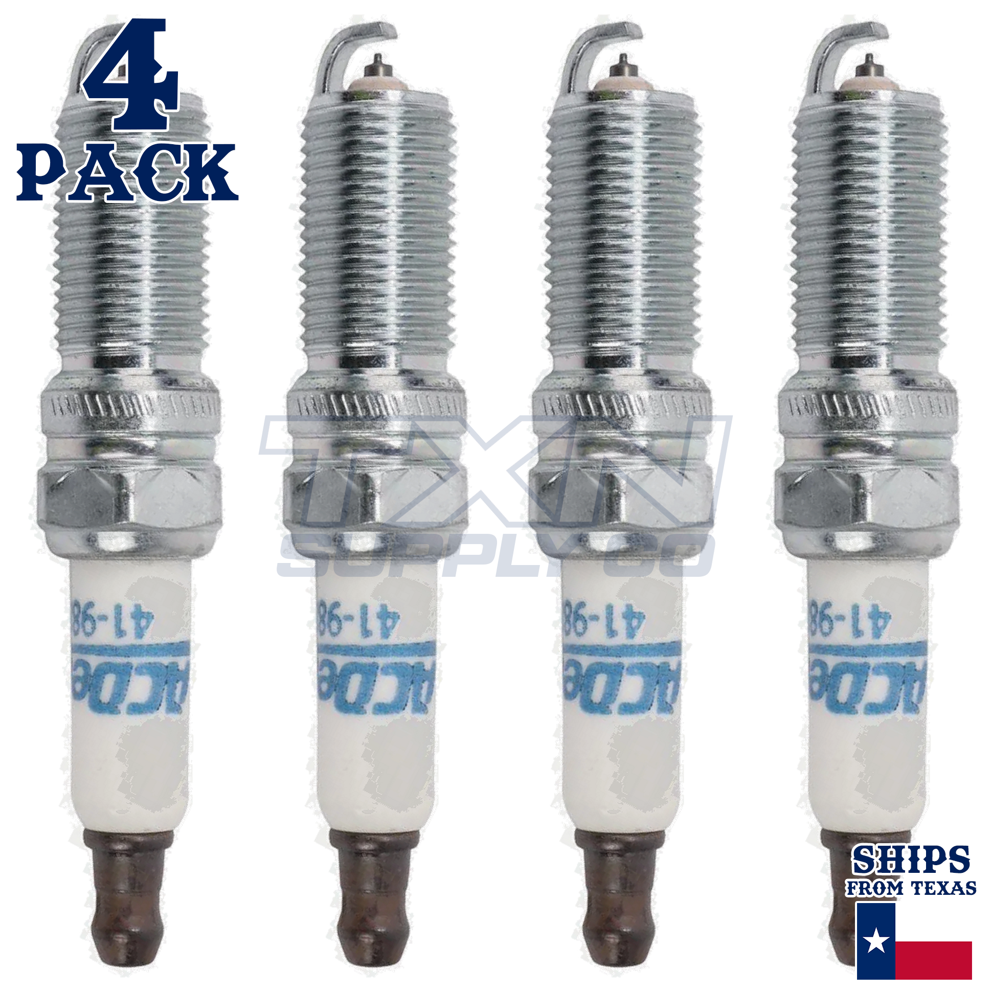 2000 Saturn Ls 2.2L ACDelco Iridium Spark Plugs - 4 Pack - Image 2