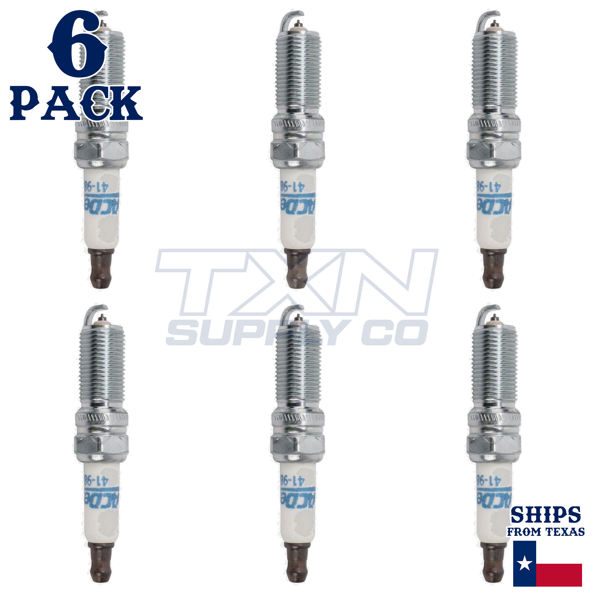 2015-2016 Buick Lacrosse 3.6L ACDelco Iridium Spark Plugs - 6 Pack - Image 2